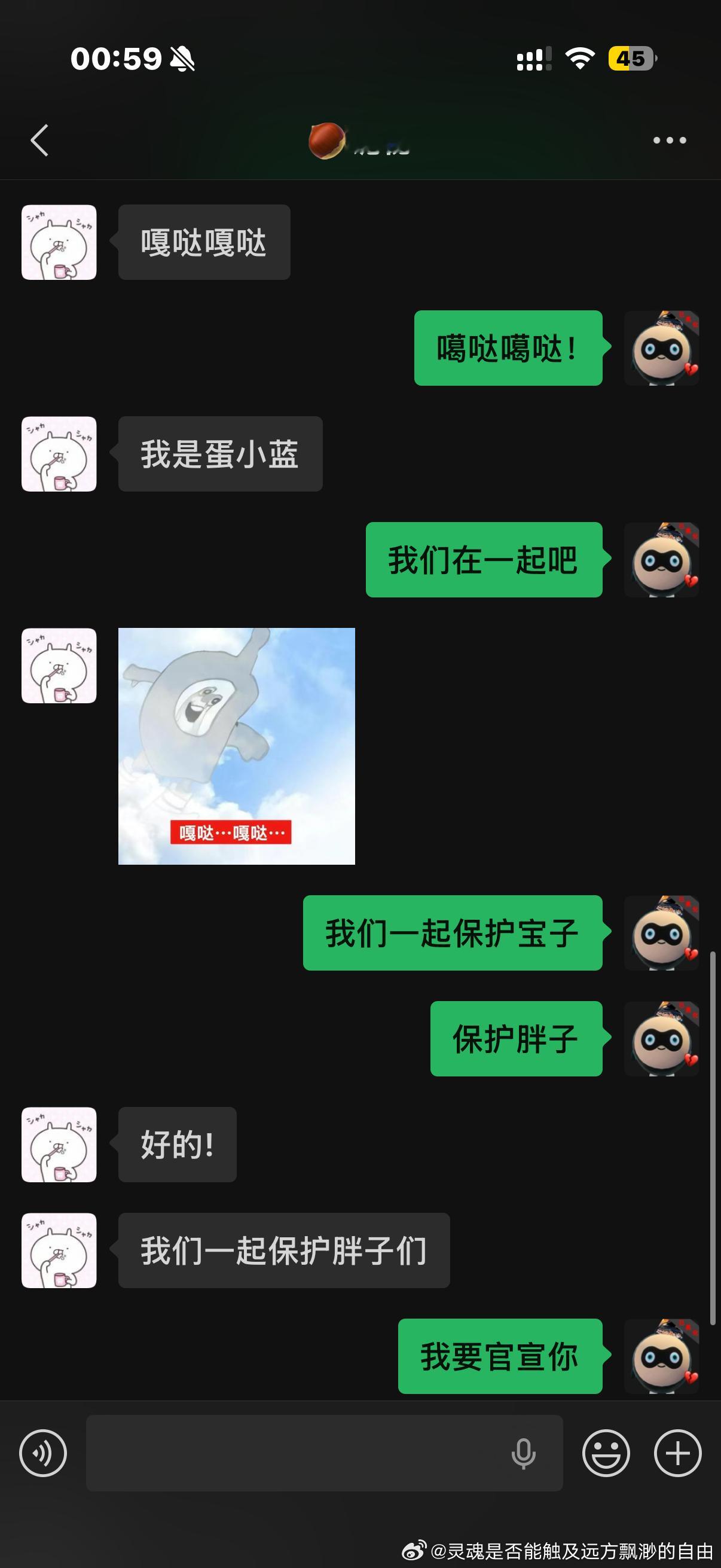 官宣 