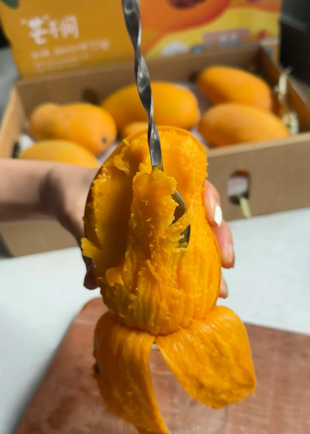 🥭怕丝多卡牙？这款金煌芒直接封神。