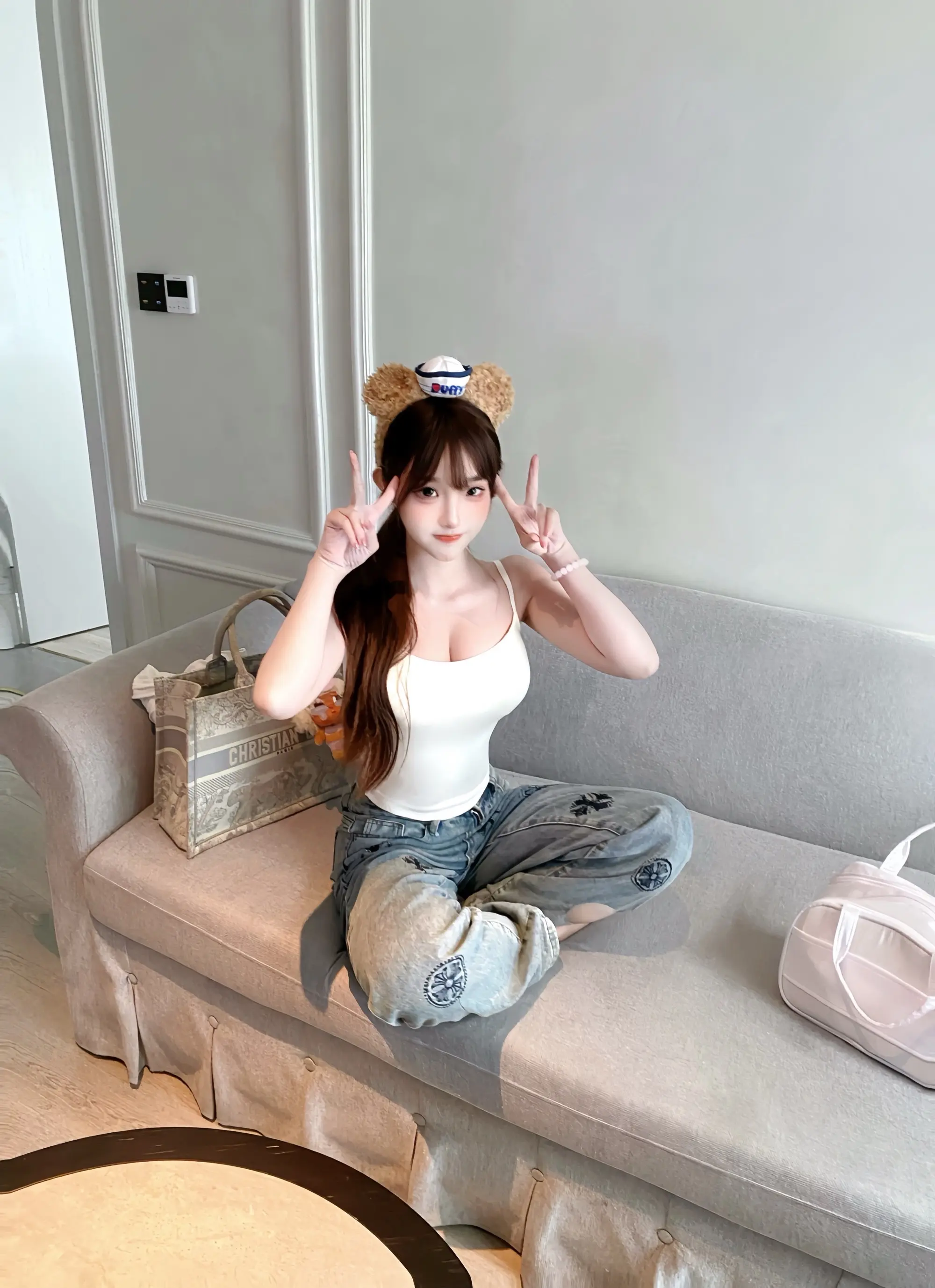 老婆萌问的超多滴小吊带来耶。