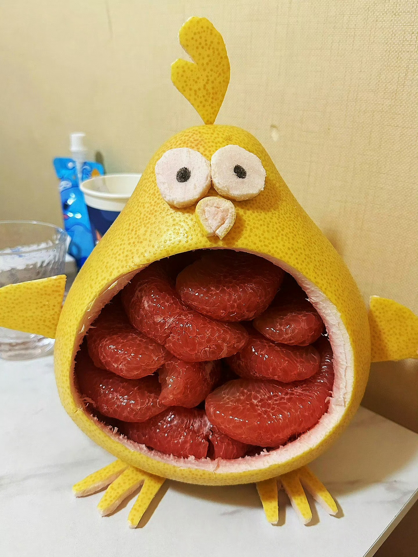 【深夜放毒】柚子鸡 ​​​