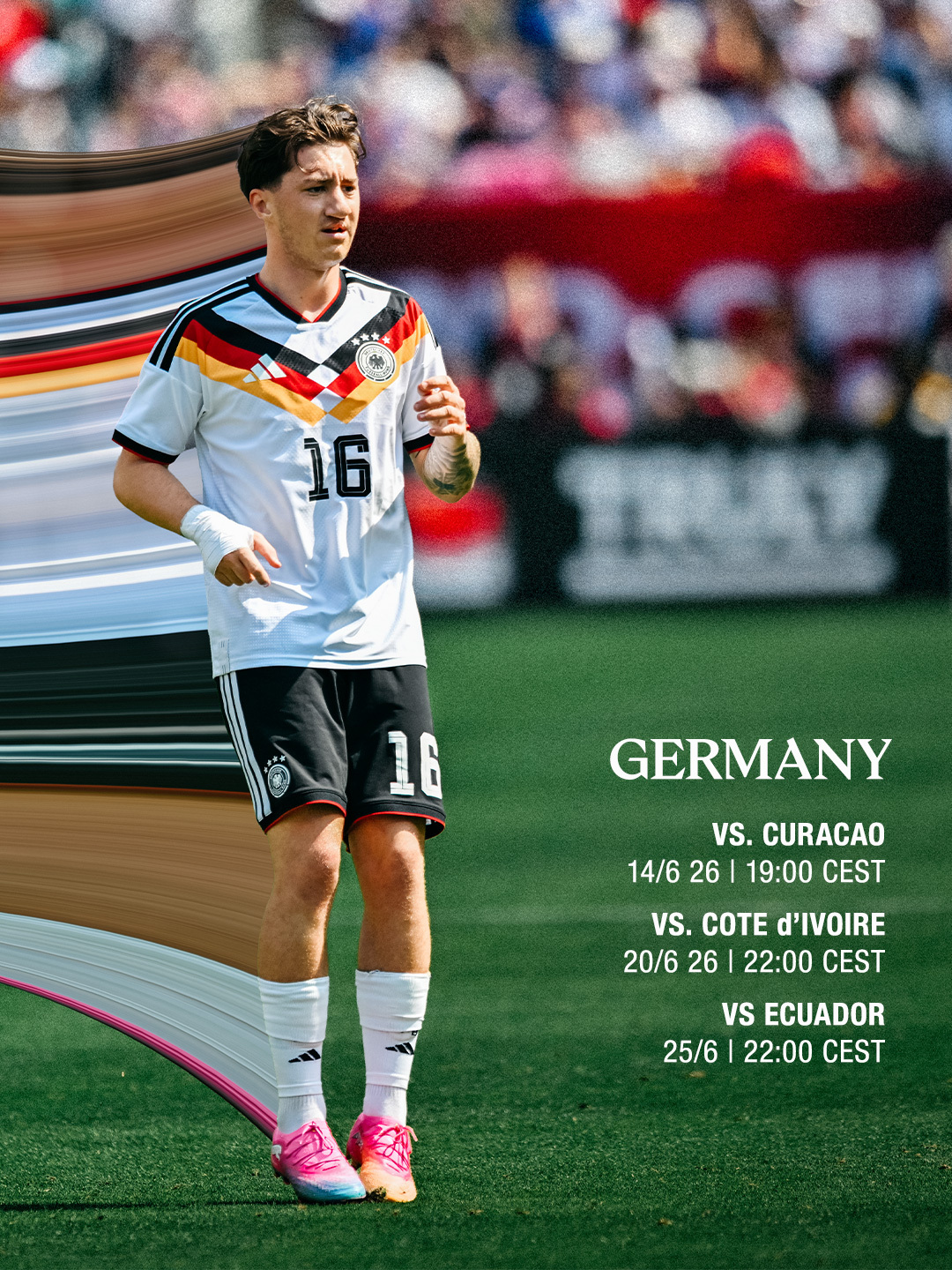 🎯剑指出线！🇩🇪明天凌晨4:00，翁达夫、施蒂勒、莱韦林、尼贝尔将随德国队