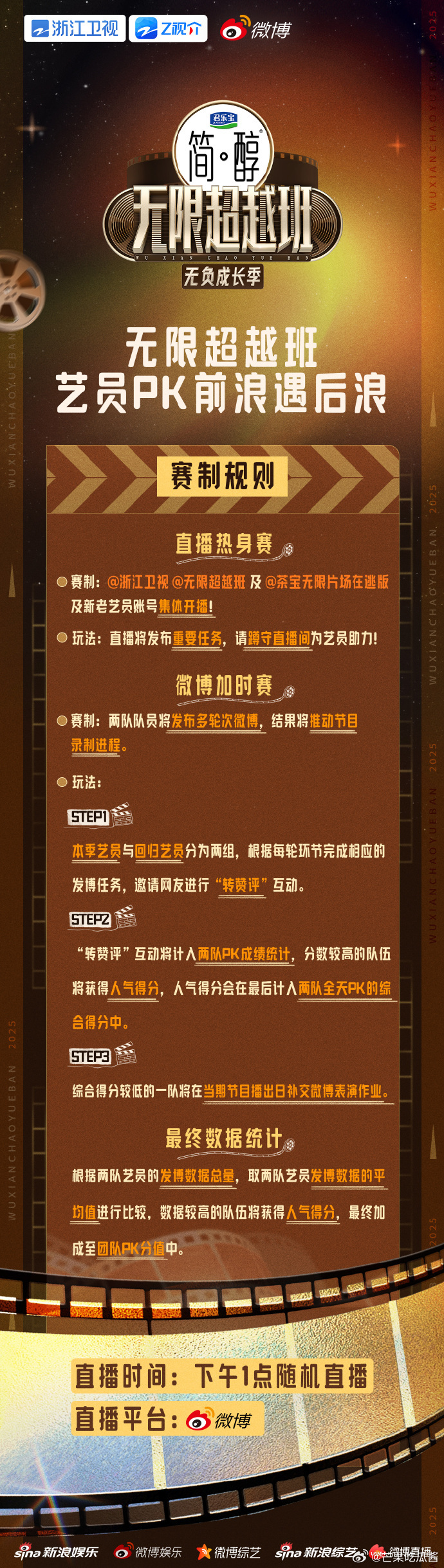 无限超越班新老艺员见面就battle无限超越班今天下午1点，和我们一起见证无限超