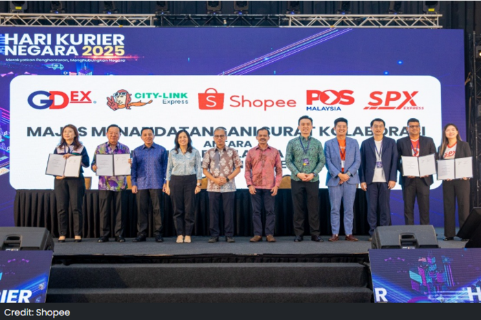 Shopee联手四大快递公司 整合马来西亚物流网络及运营标准