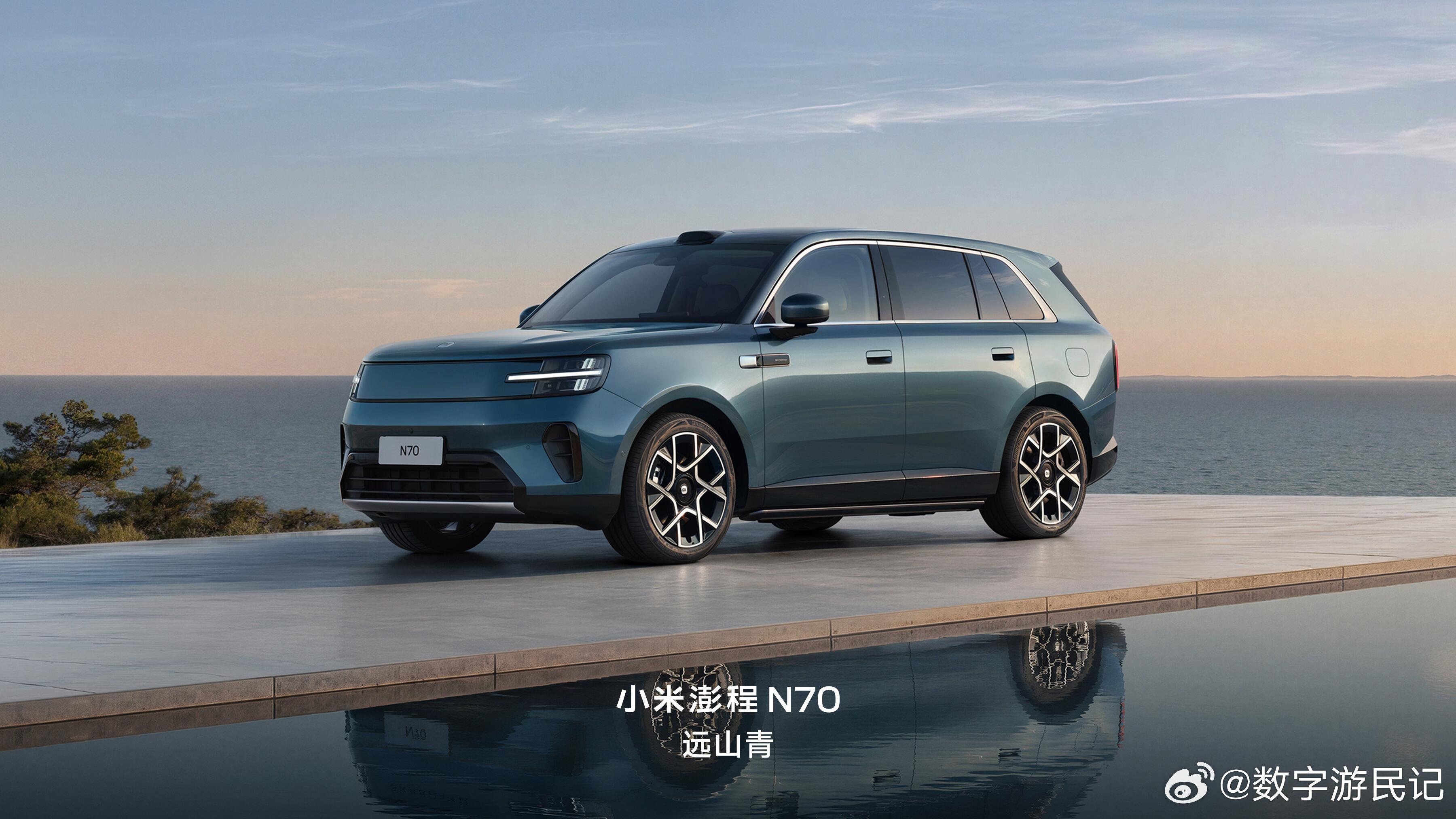 小米澎程冷卡其配色小米的配色果然跟着产品定位来的。SU7、YU7毕竟是偏运动向的