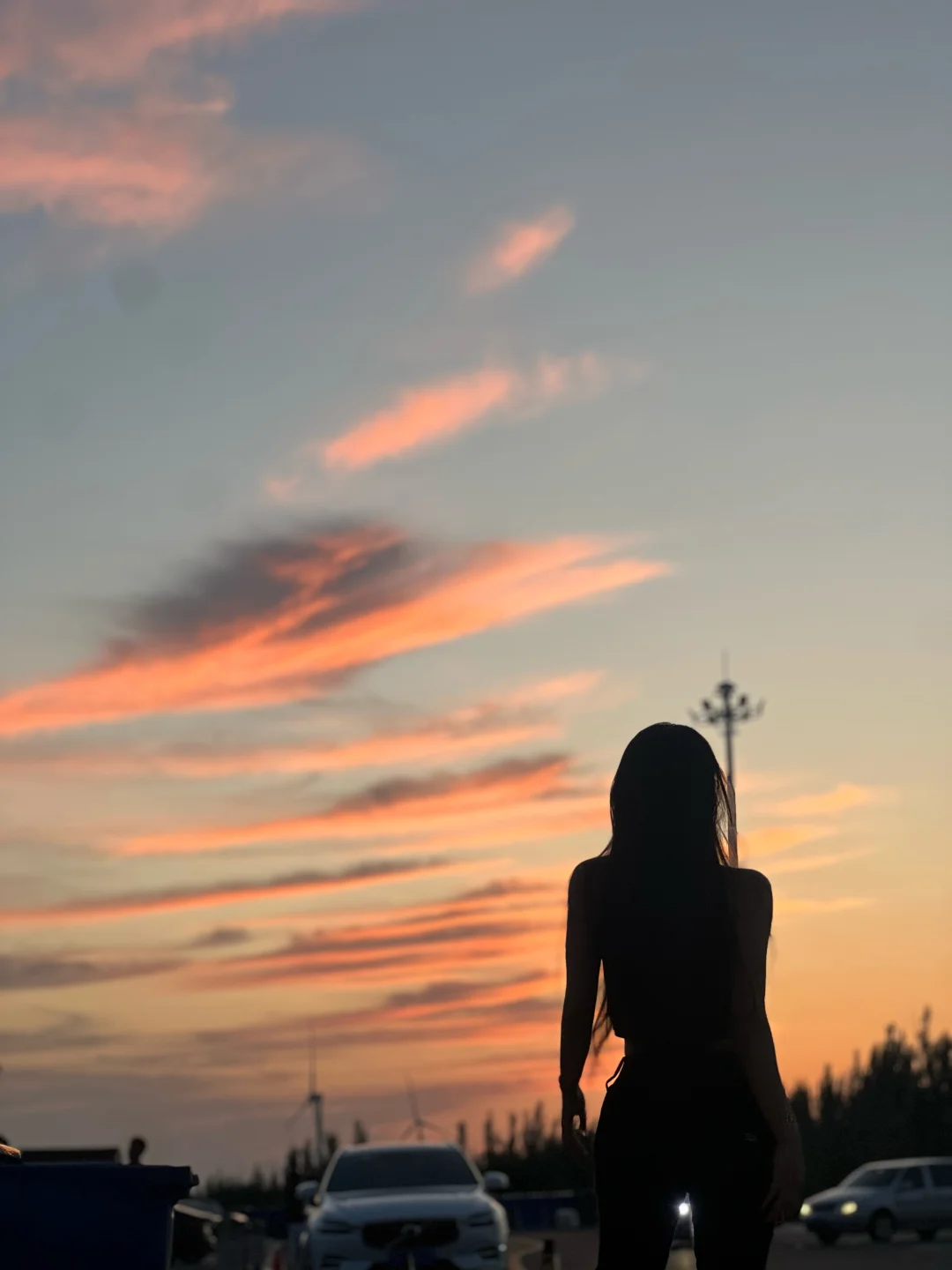最美服务区｜偶遇晚霞