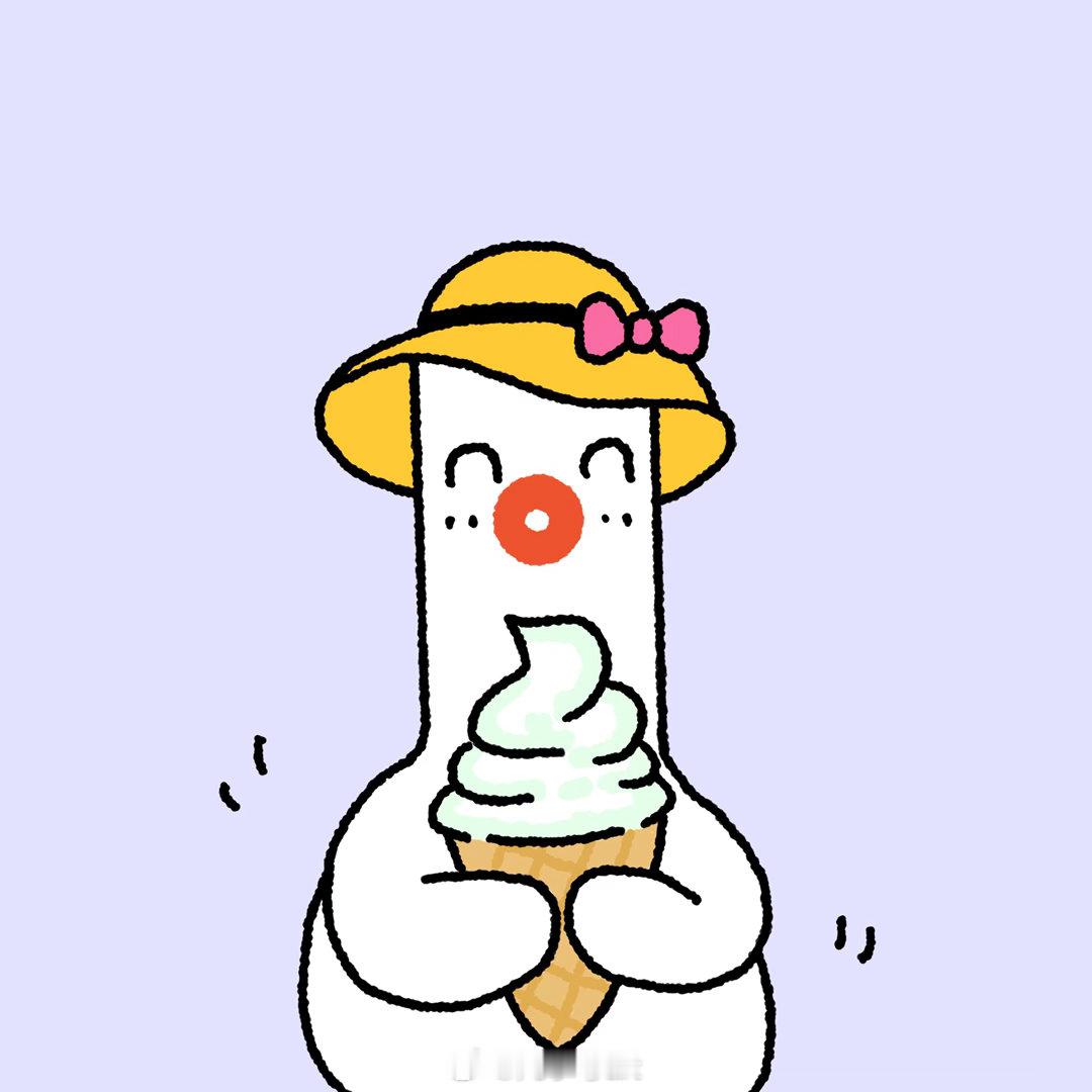 凡小夸头像：大白鹅真真夏日清凉头像头像女生头像凡小夸