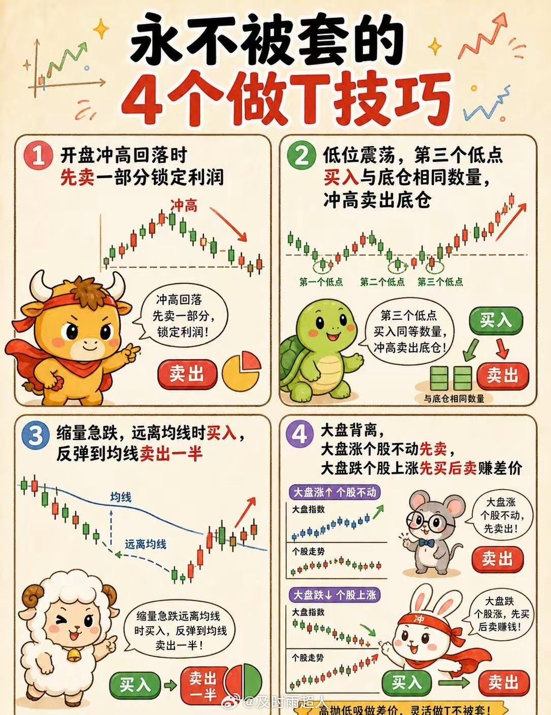 做T不被套：4个实用技巧 