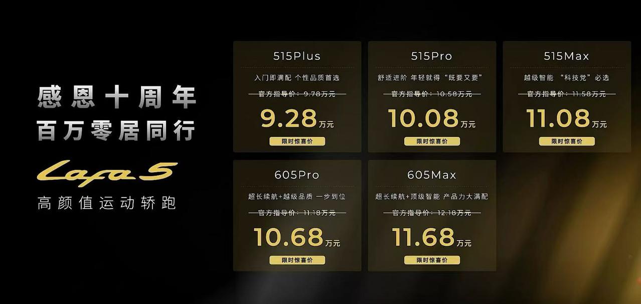 续航600公里杀入10万级别……那些说怕明年没有补贴的小伙伴……看看这些价格配置