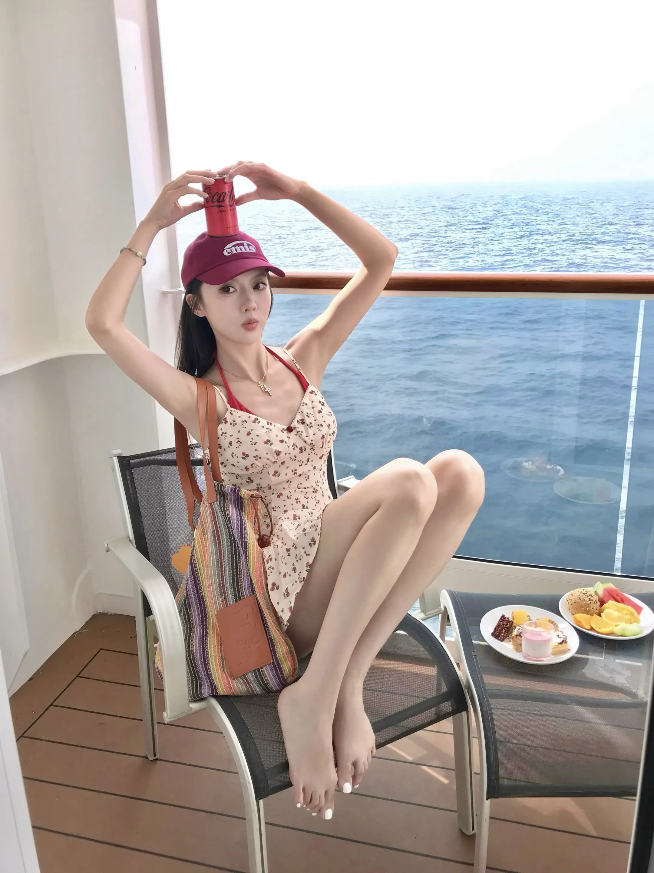 邮轮上实现看海自由🌊。