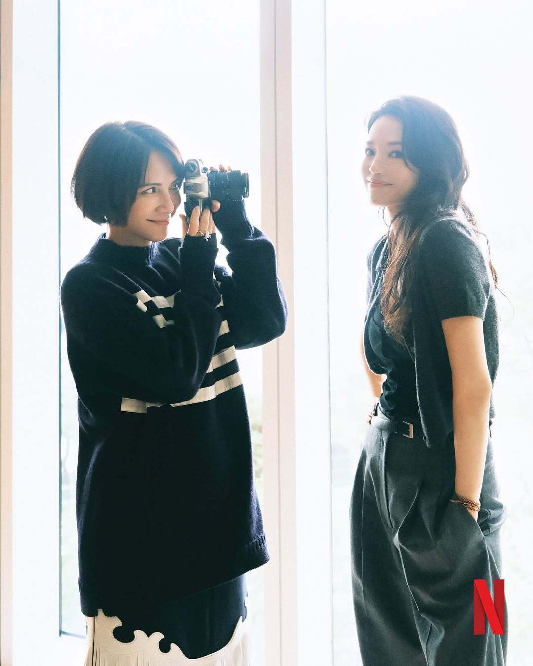 舒淇和李心洁镜头下的对方📷 ​​​