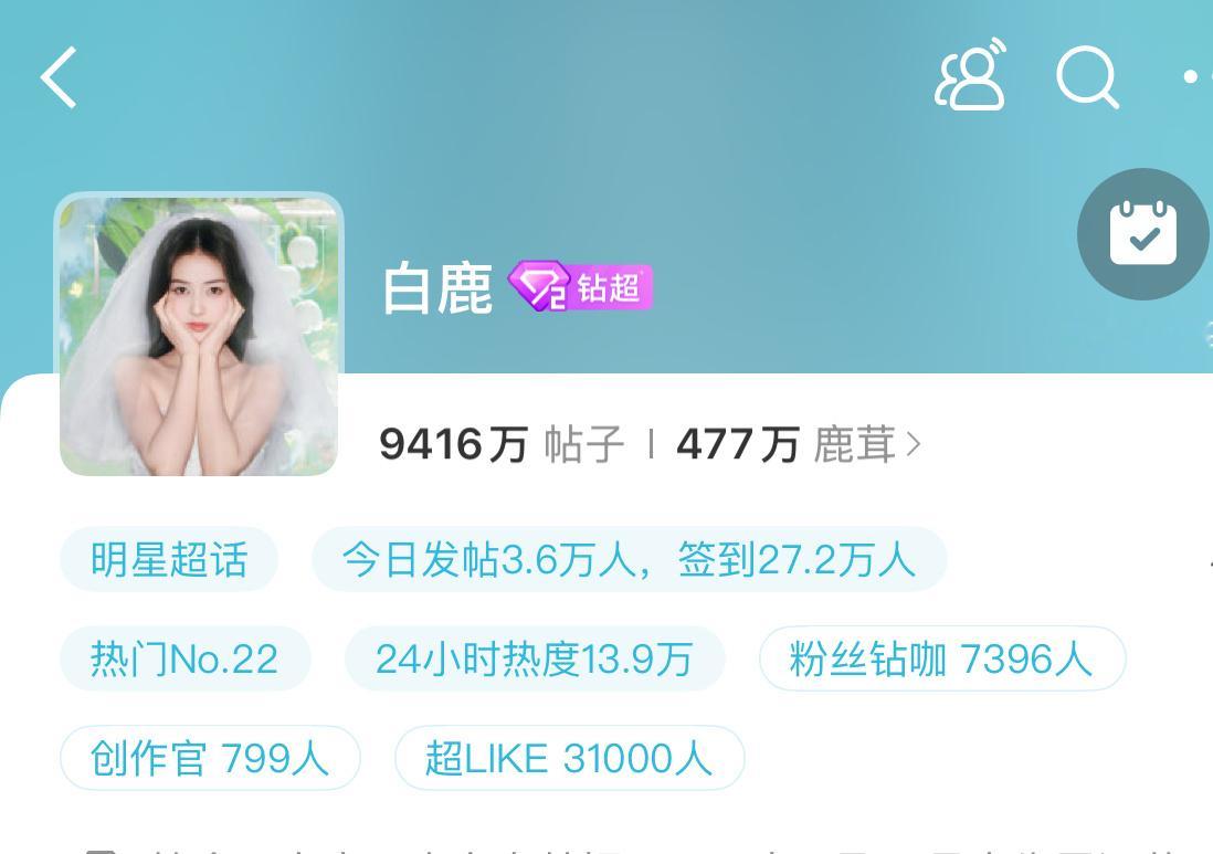 超like破33000啦！每天都在稳步上升中🏃🏻‍♀️见证一步一脚印嘞👣鹿