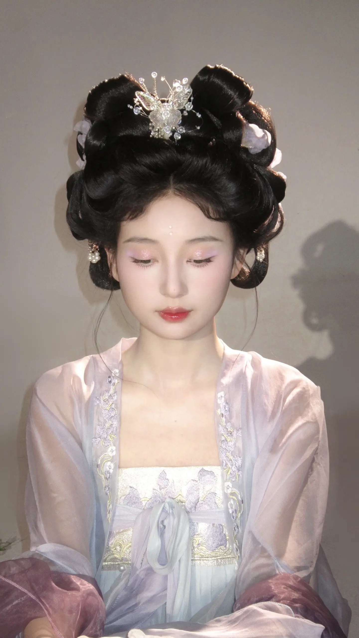妆造 汉服发型 国风合伙人 清冷感 汉服妆造