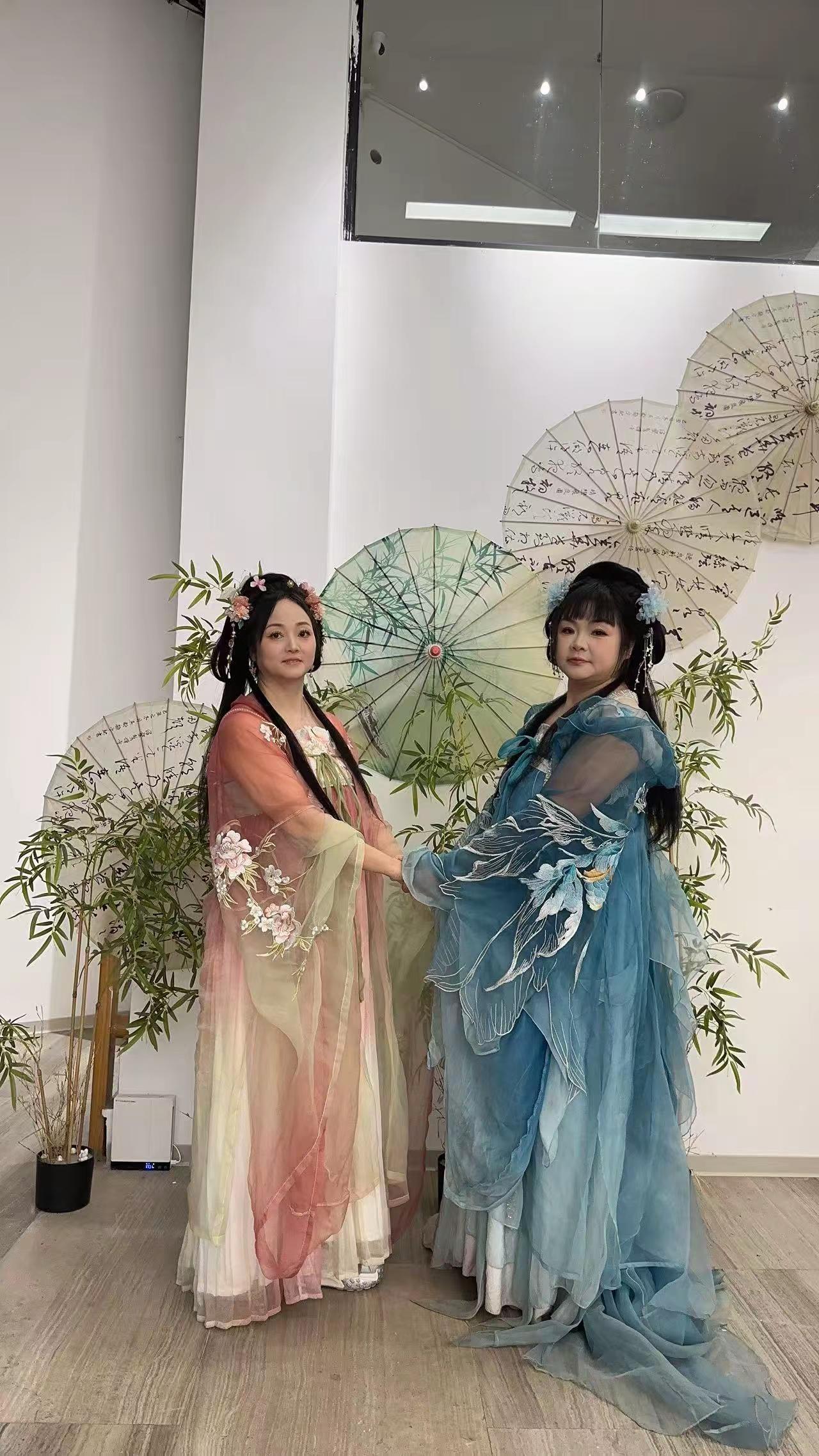 汉服小仙女萌哒哒 汉服之美在华夏 古装拍摄