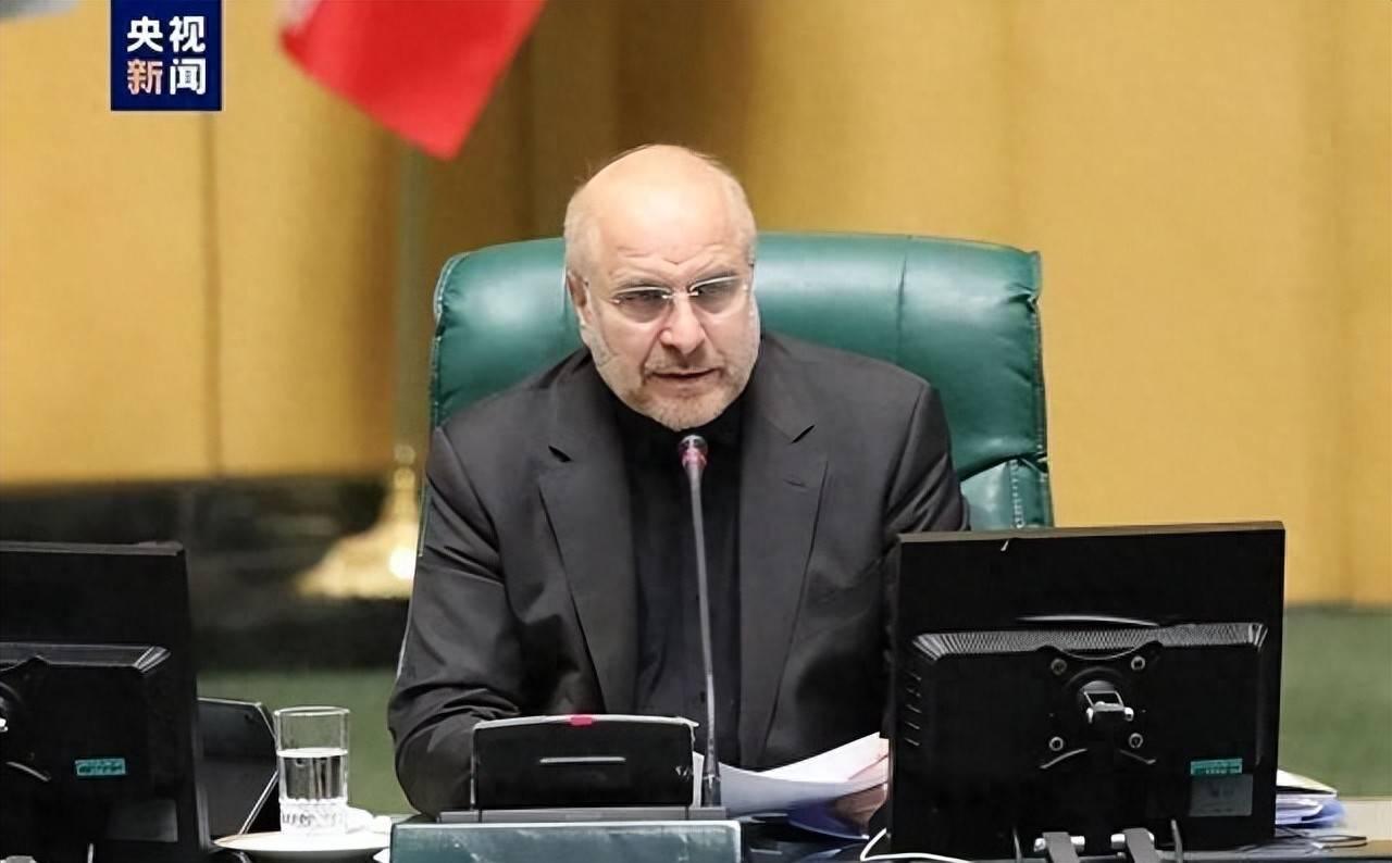 3月16日，据央视新闻直播间报道，昨天，伊朗议长利巴夫（图1一3）在x网站上发文