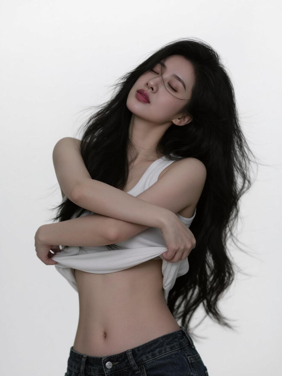 AI随性发丝写真 抖音ai创作 随心随性写真 我的写真尝试不同风格 一秒入戏港风