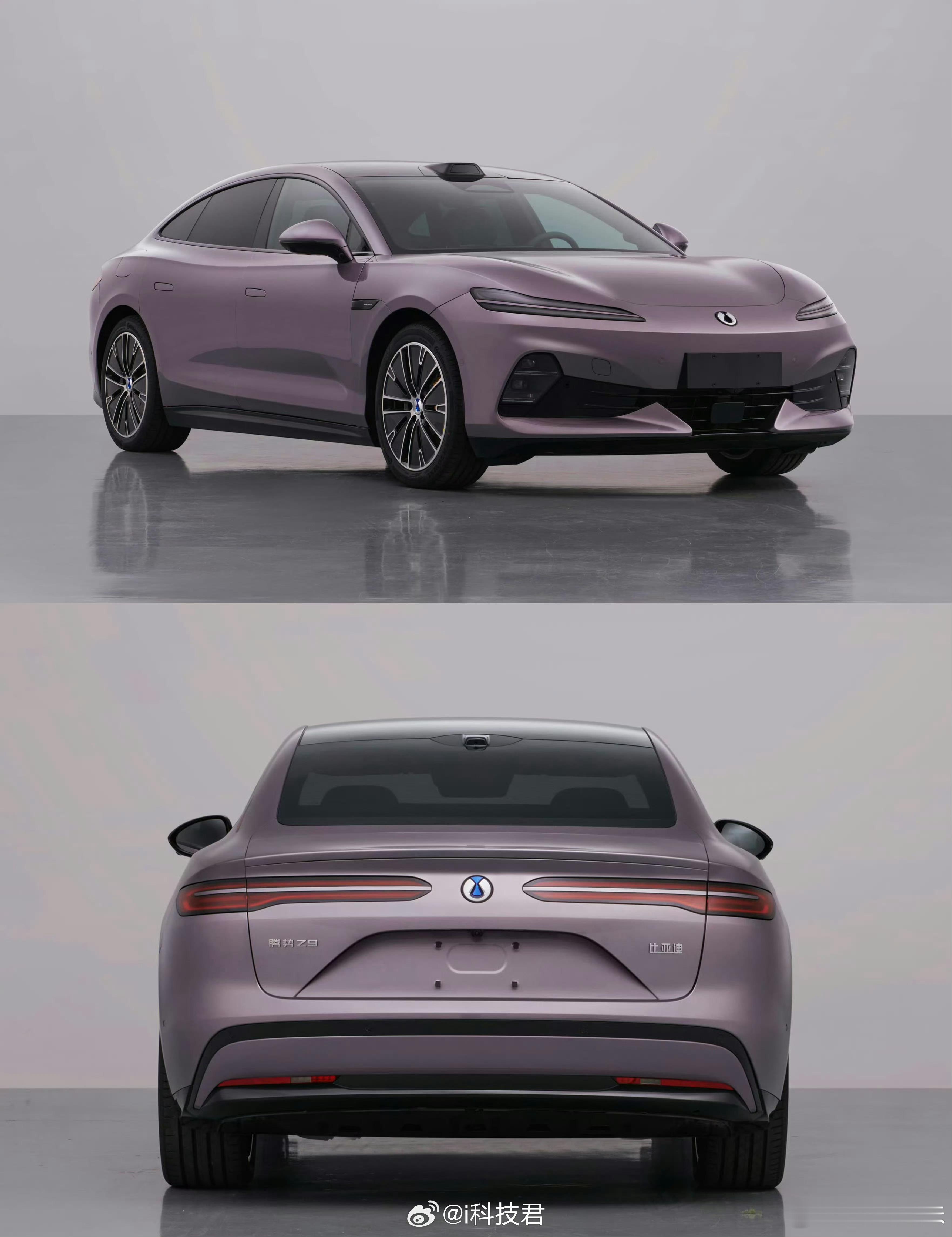 比亚迪全新腾势Z9，没看到这个紫色之前我感觉全新腾势Z9丑啊，看到紫色，好看！这