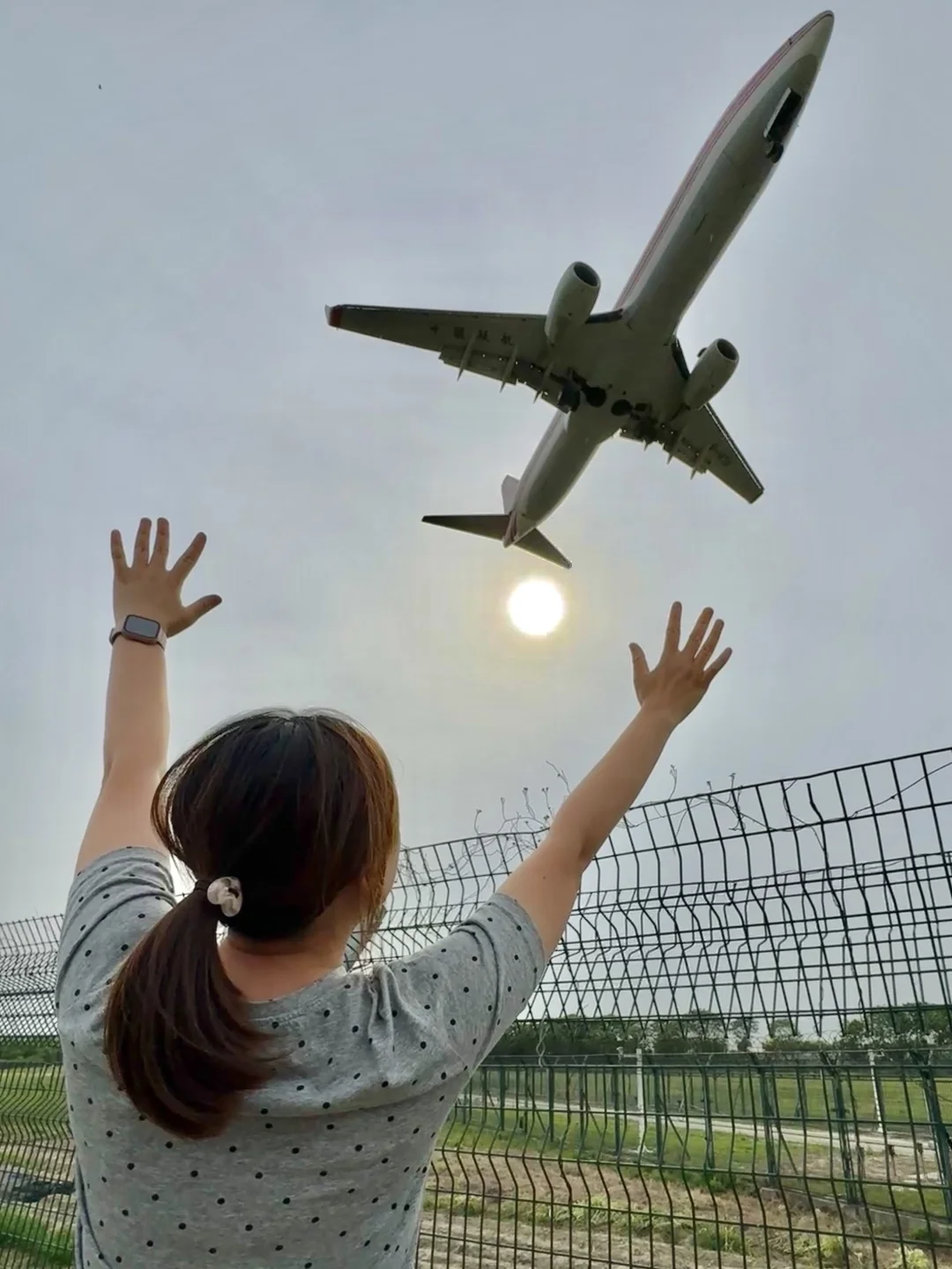 杭州给航空迷修了一座近观飞机的免费公园！