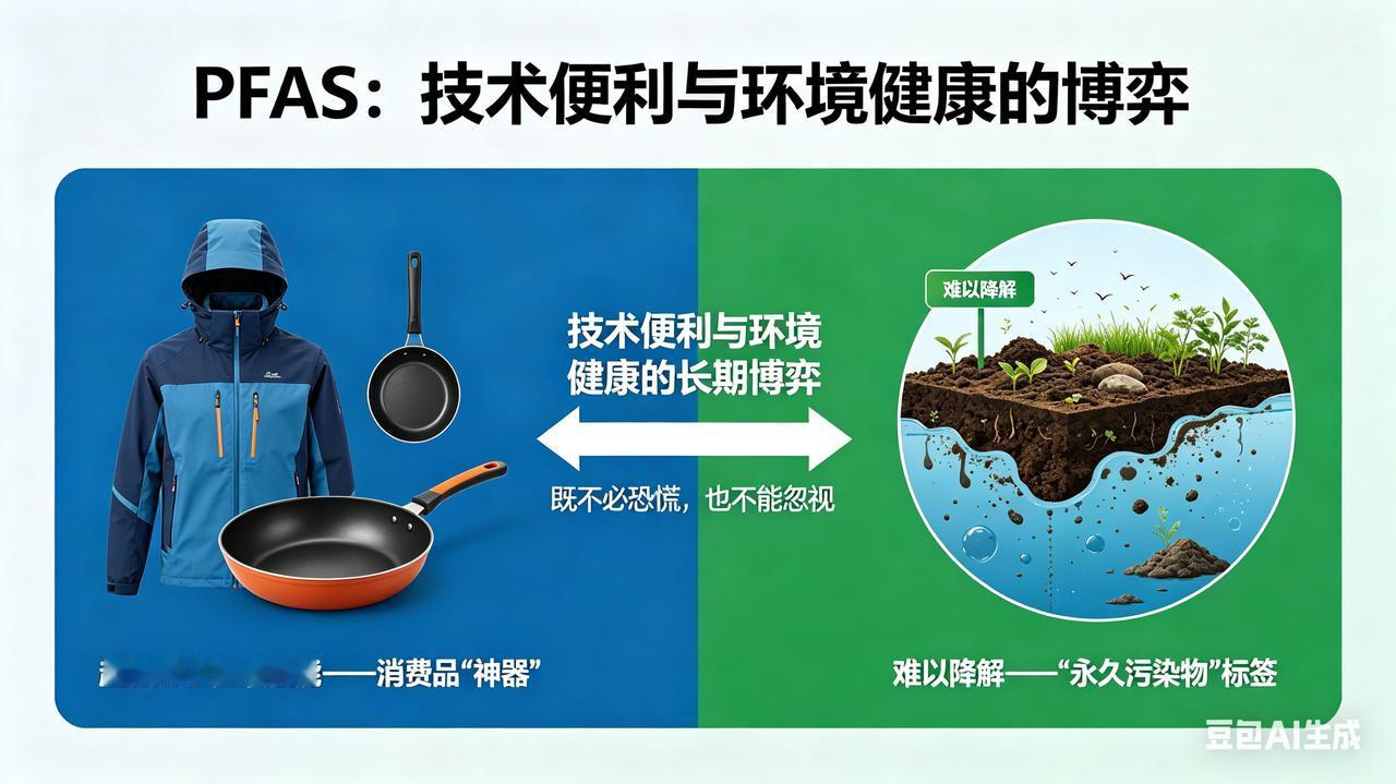 理性看待PFAS：别让“永久化学物”困住生活与产业
 
PFAS因超强防水防油性