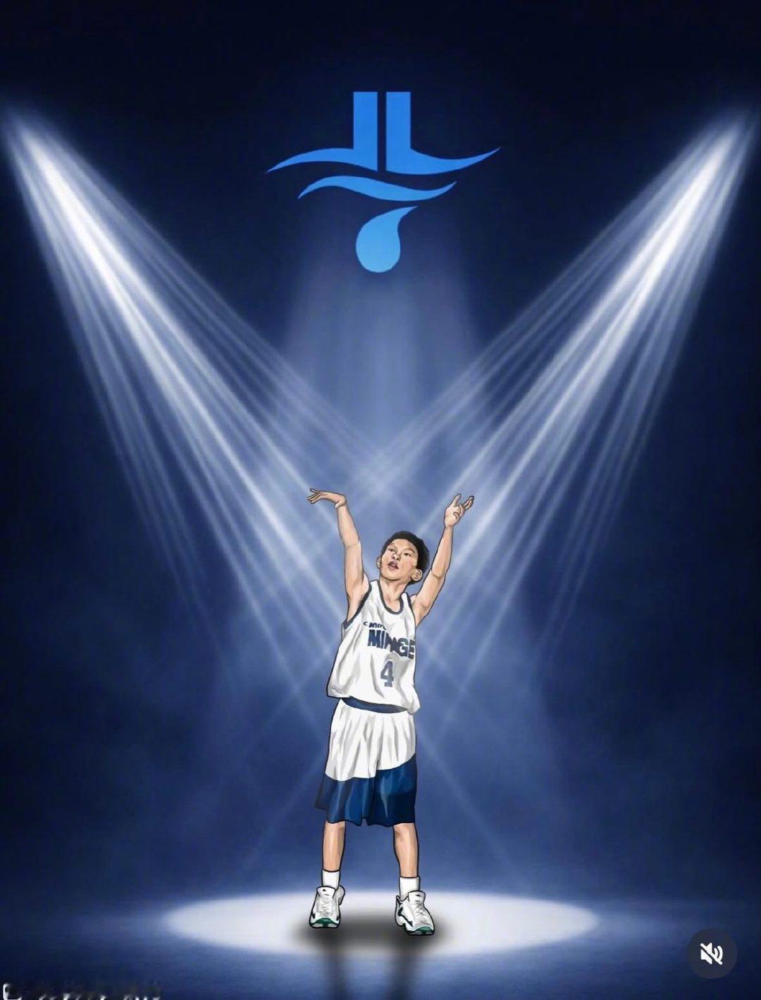 球迷为林书豪绘制的篮球生涯插画，每一幅画都是用心之作！Images via zj