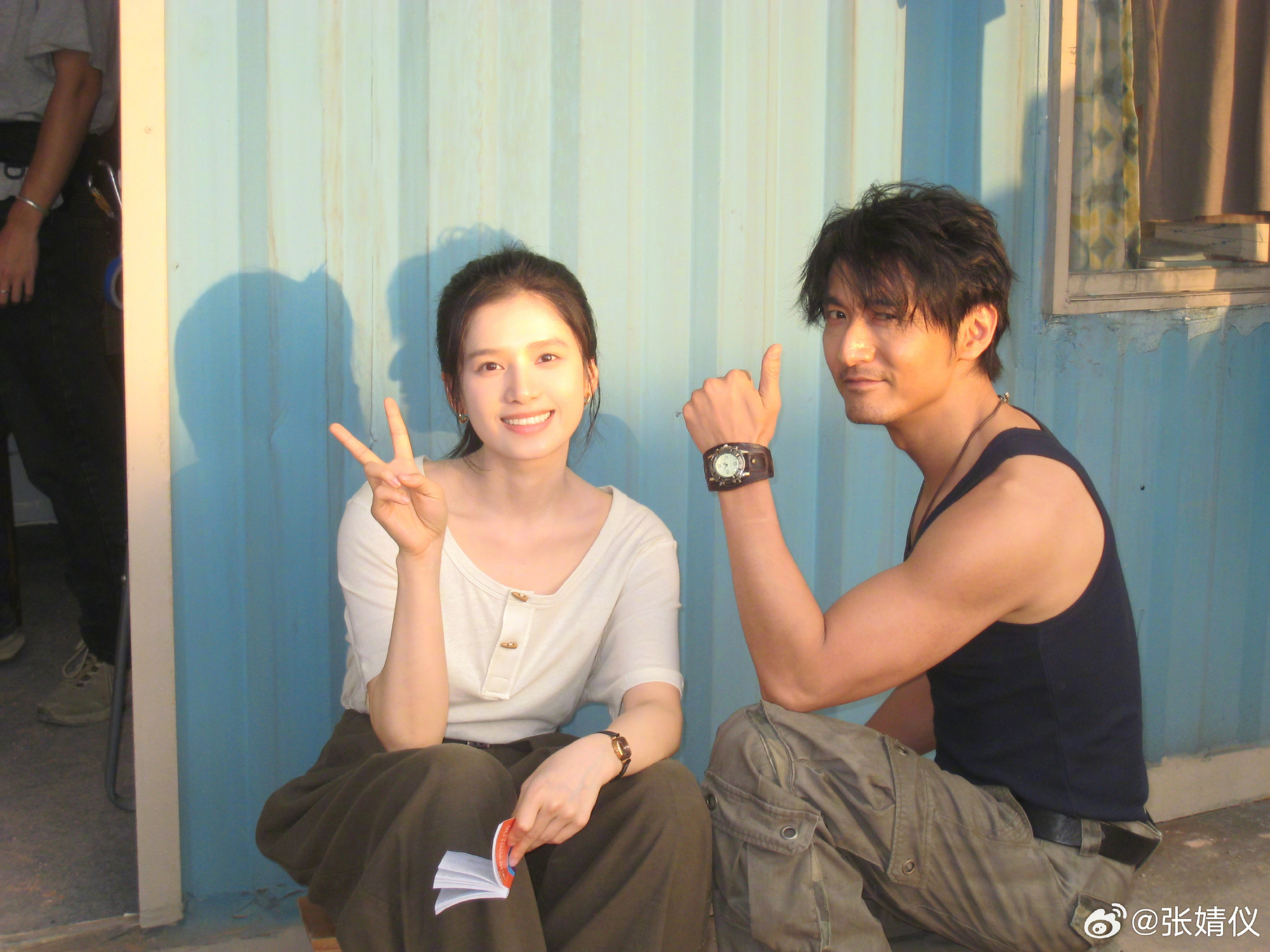 张婧仪陈靖可新剧杀青致我那菜市场的白月光杀青 真的好期待张婧仪演的任冬雪！从职高