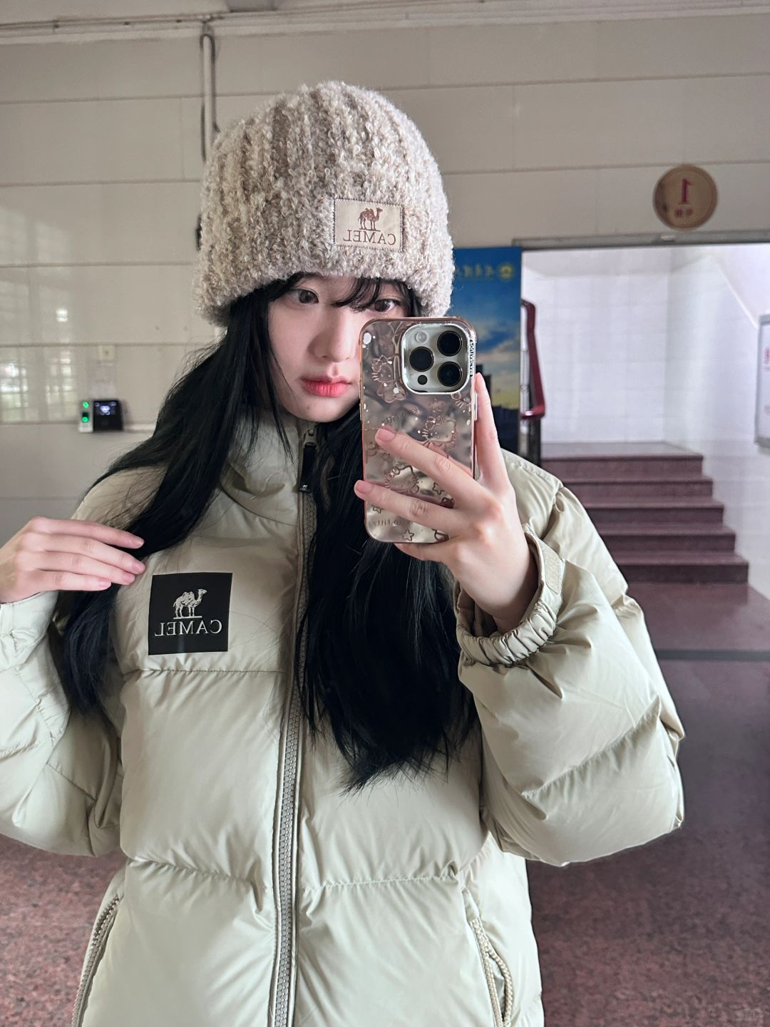 这个颜色羽绒服好特别