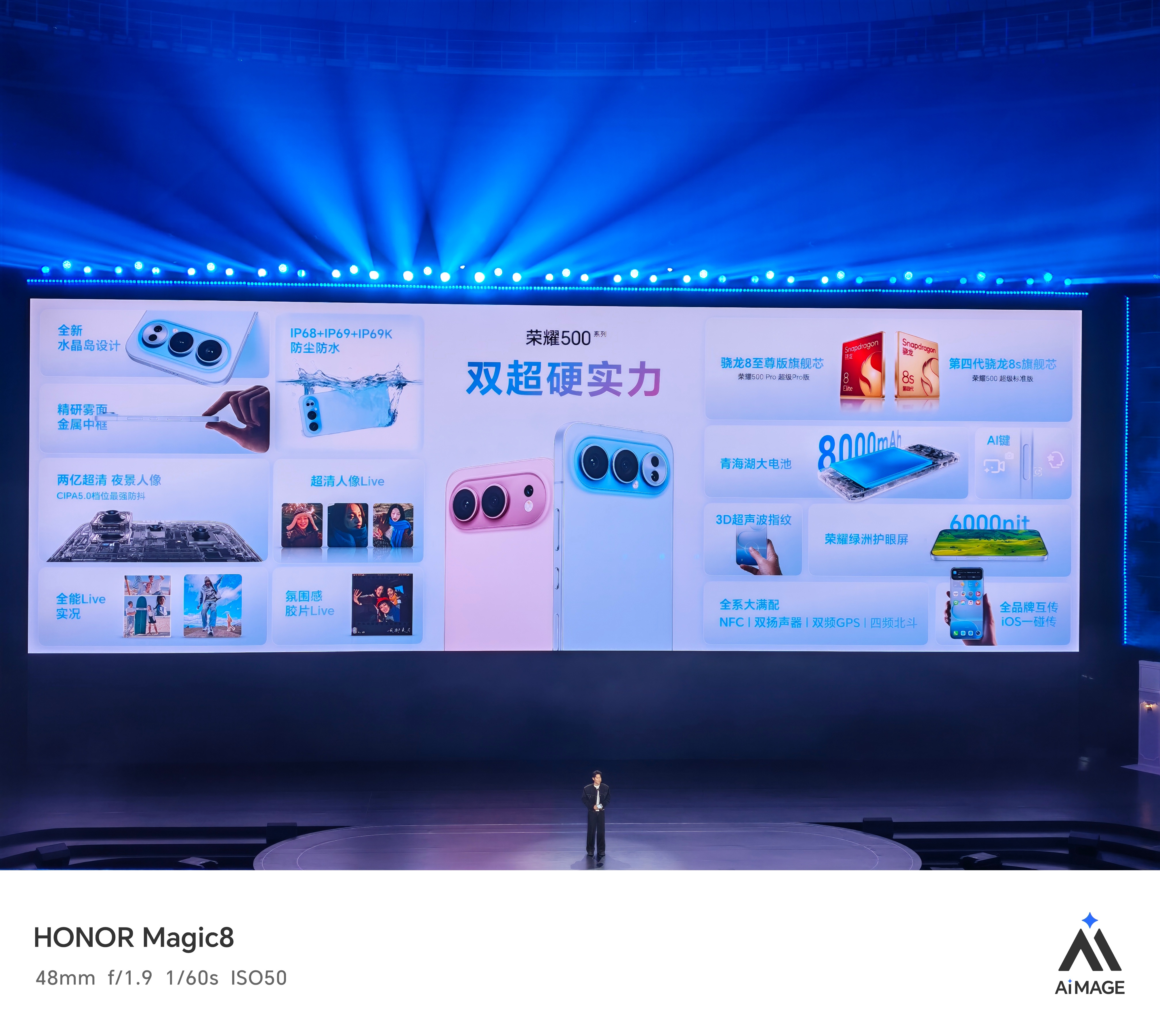 一图看懂荣耀500系列，这个配置太顶了！