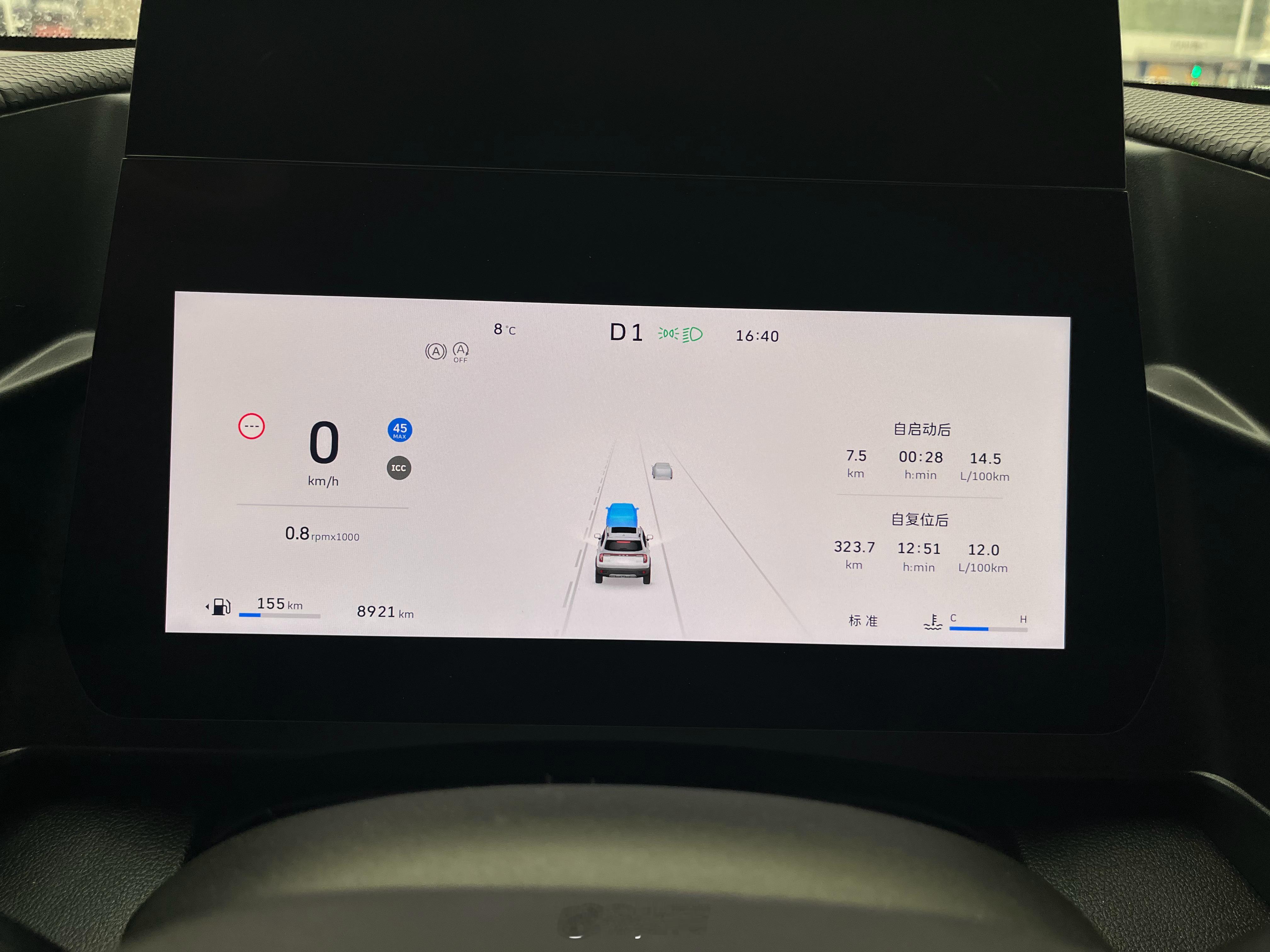 哈弗大狗这车，我找半天没找到转速表盘，只有速度表下面那很小的数字，所以这车真的连