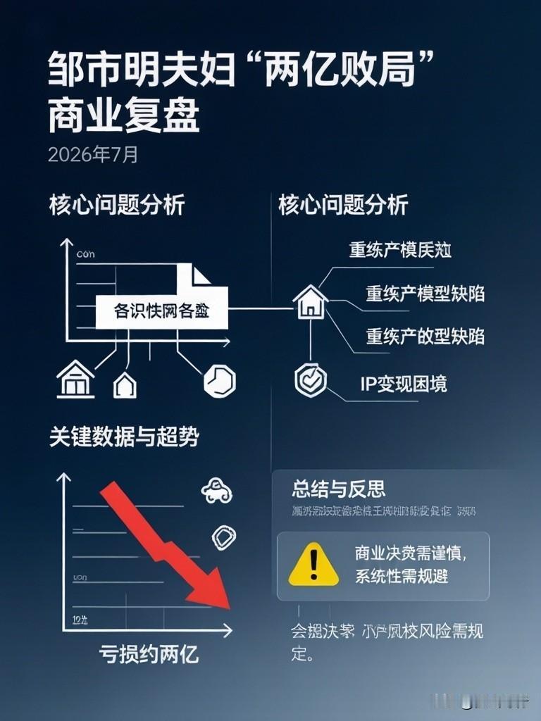 当舆论将邹市明夫妇的“两亿败局”切割成综艺流量的碎片：
分房三年的冷漠、游戏屏幕
