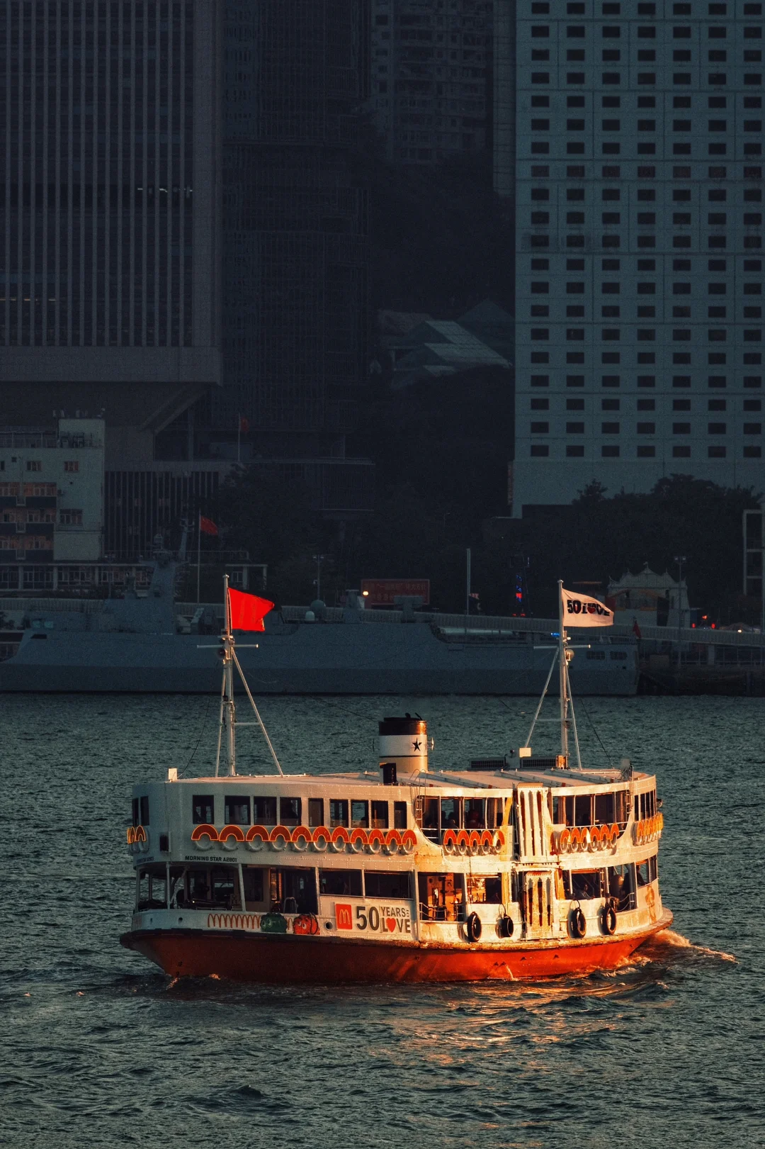 香港摄影｜夕照天星小轮