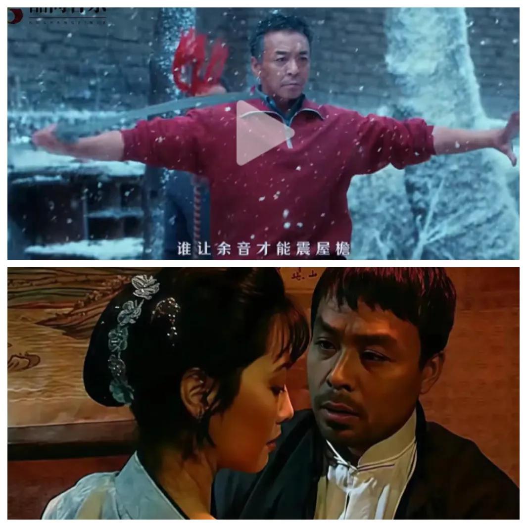 电视剧《主角》有一位“四老艺人之一”古存孝，站在忆秦娥身后，还有他单独训练的画面