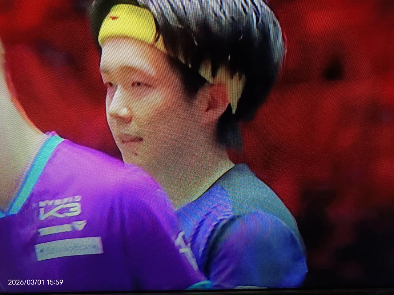 王梦钦4:1击败菲利克斯.勒布伦，顶住如山的压力维护国球荣耀。
在这次新加坡大满