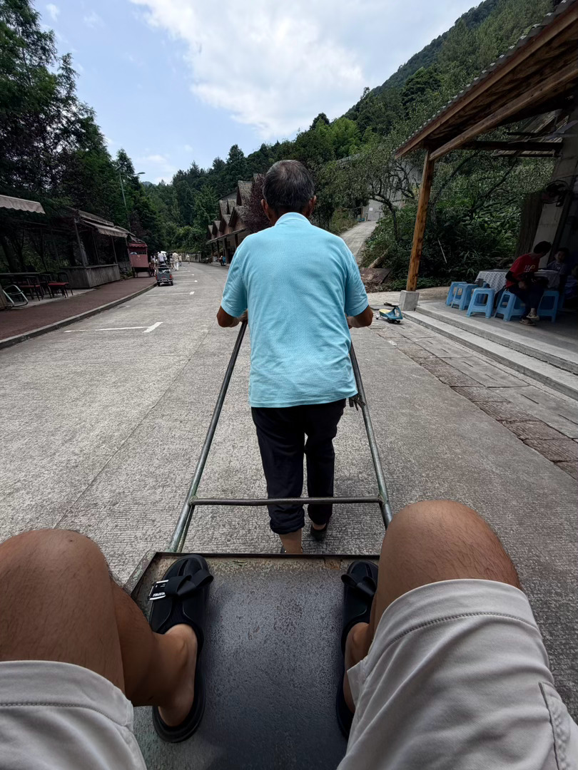 黄包车，你们都坐过吧 重庆·重庆四面山景区