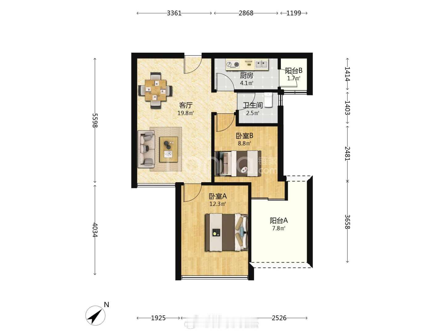 2005年福田梅林的老房子，刚400万成交。买家是东北的，他觉得现在楼市到底了，