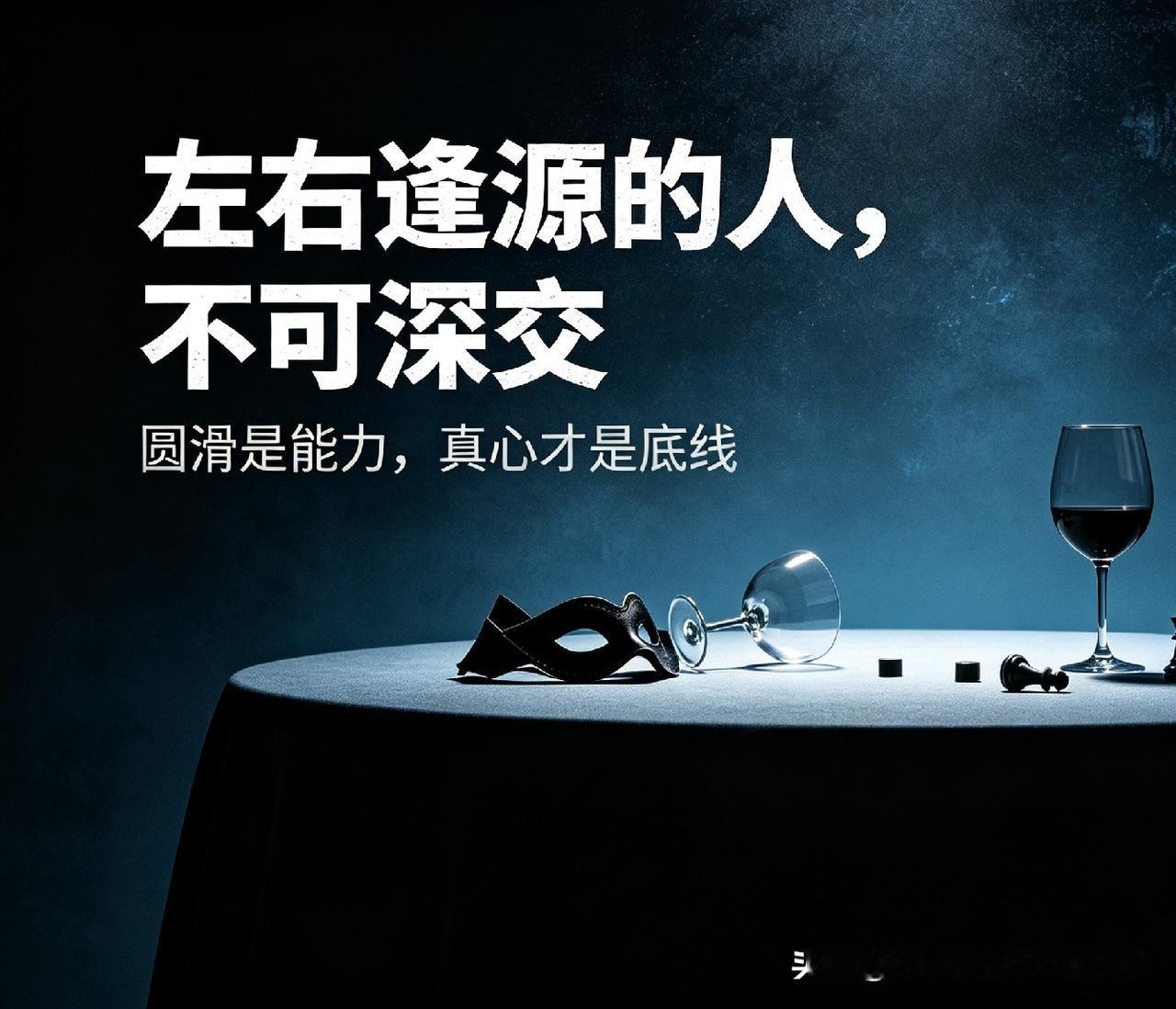 这样的人可以深交吗？

左右逢源的人，人缘再好，也不可深交。
 
俗话说：不想当