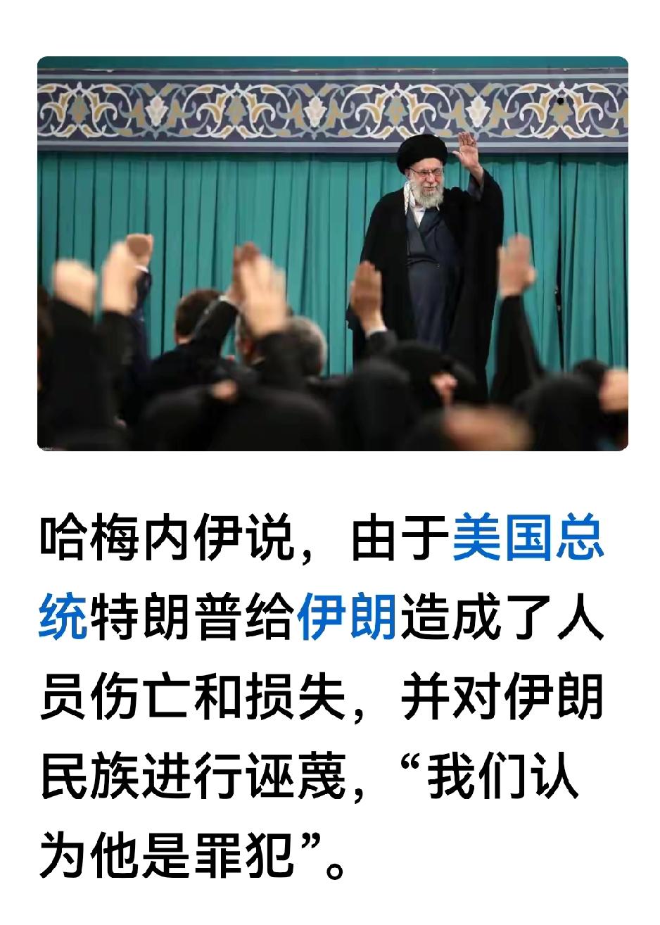 特朗普是罪犯，罪犯的航母几天内就会到达。

杀伊朗民众的究竟是谁？答案不久会揭哓