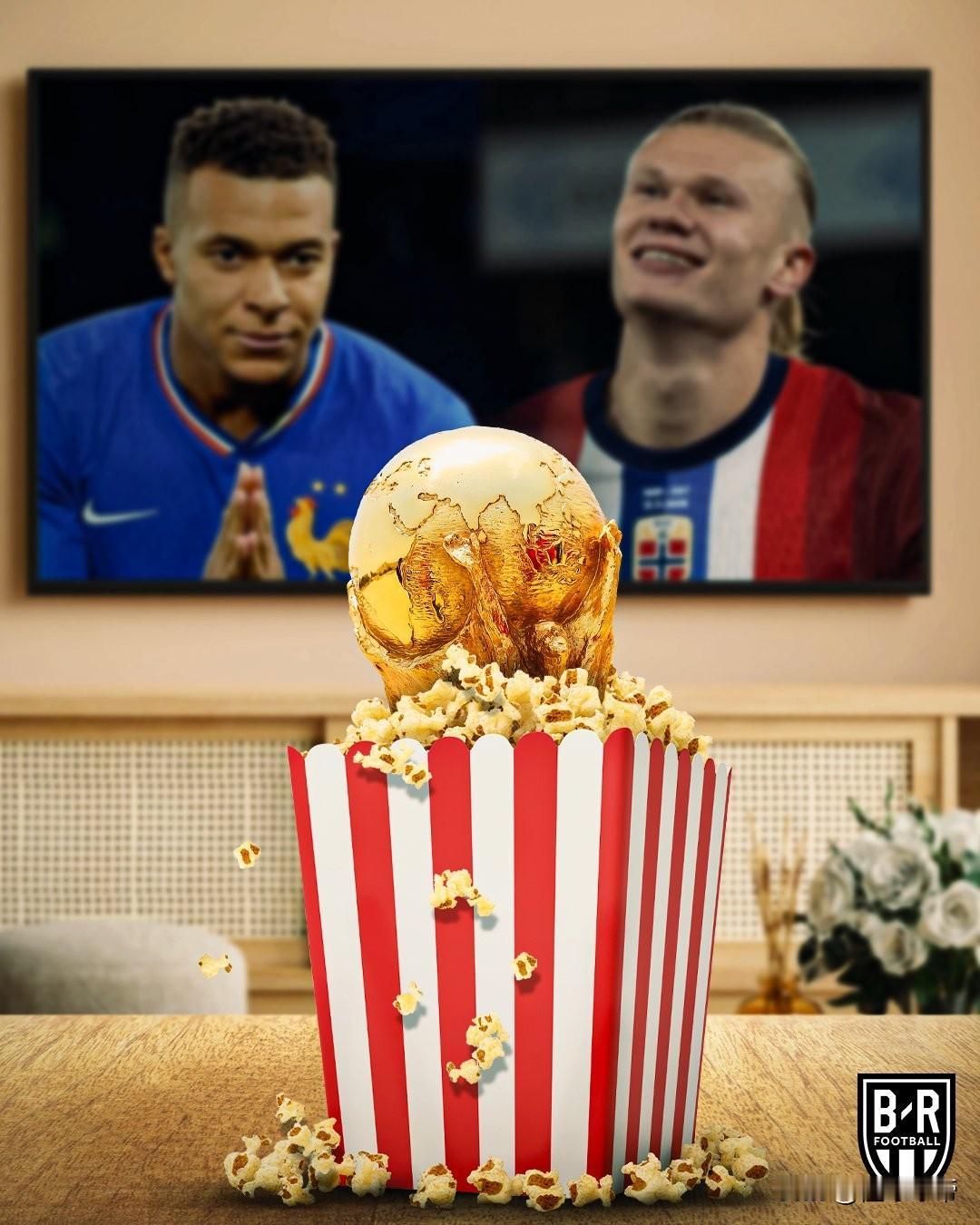 世界杯小组赛唯一的看点，哈兰德和姆巴佩迎来新王对决!

由于世界杯扩充到了48支