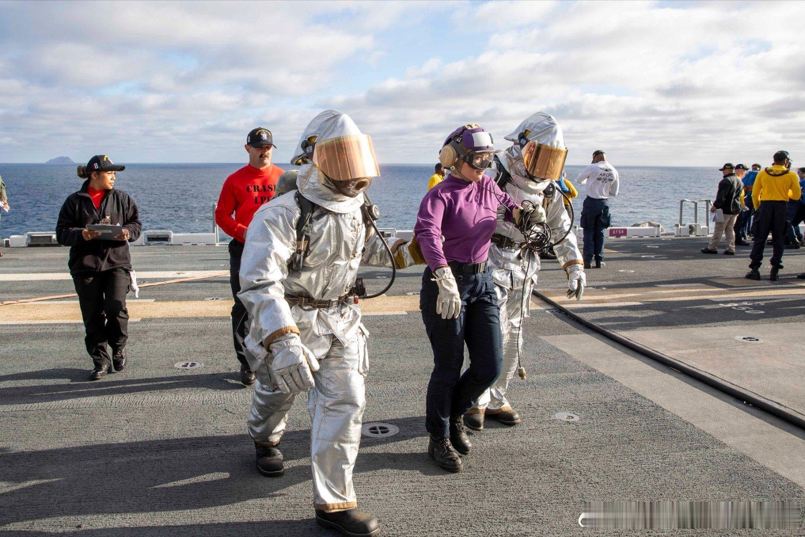 2025年7月25日，USS Makin Island (LHD 8)在太平洋 