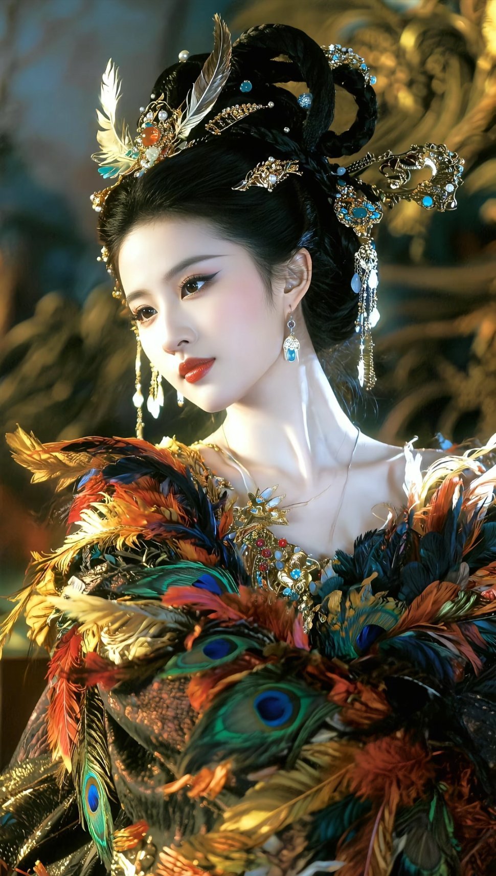 这个才符合我对于仙侠剧各种什么凤凰女主后期显现的样子刘亦菲 ​​​