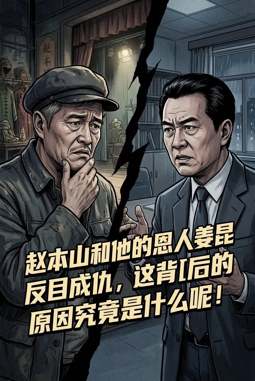 赵本山和他的恩人姜昆反目成仇，这背后的原。因究竟是什么呢!