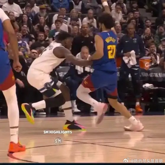 《【🔥百度热搜】森林狼对掘金的比赛，解说嘲讽SGA：“亚历山大有多少次逃脱了这