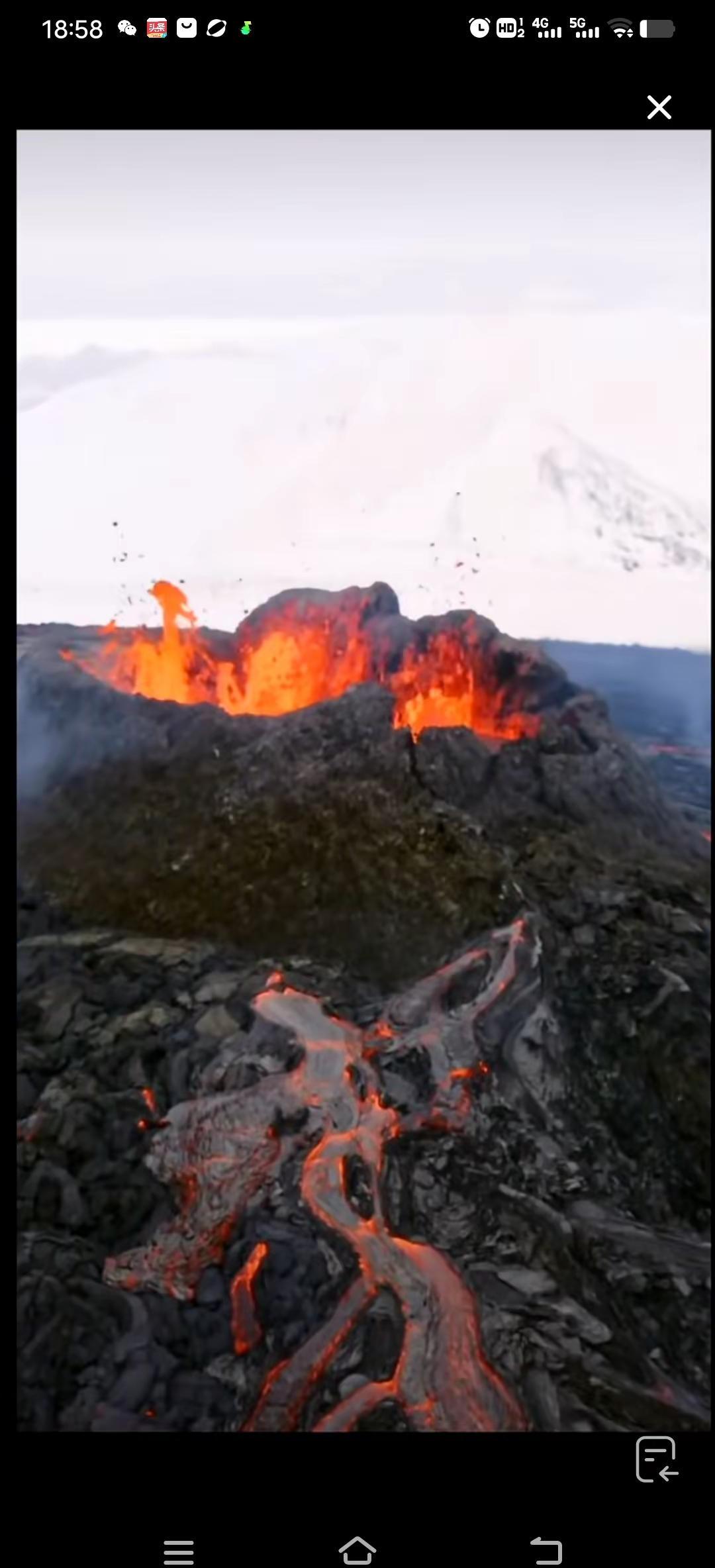 火山爆发