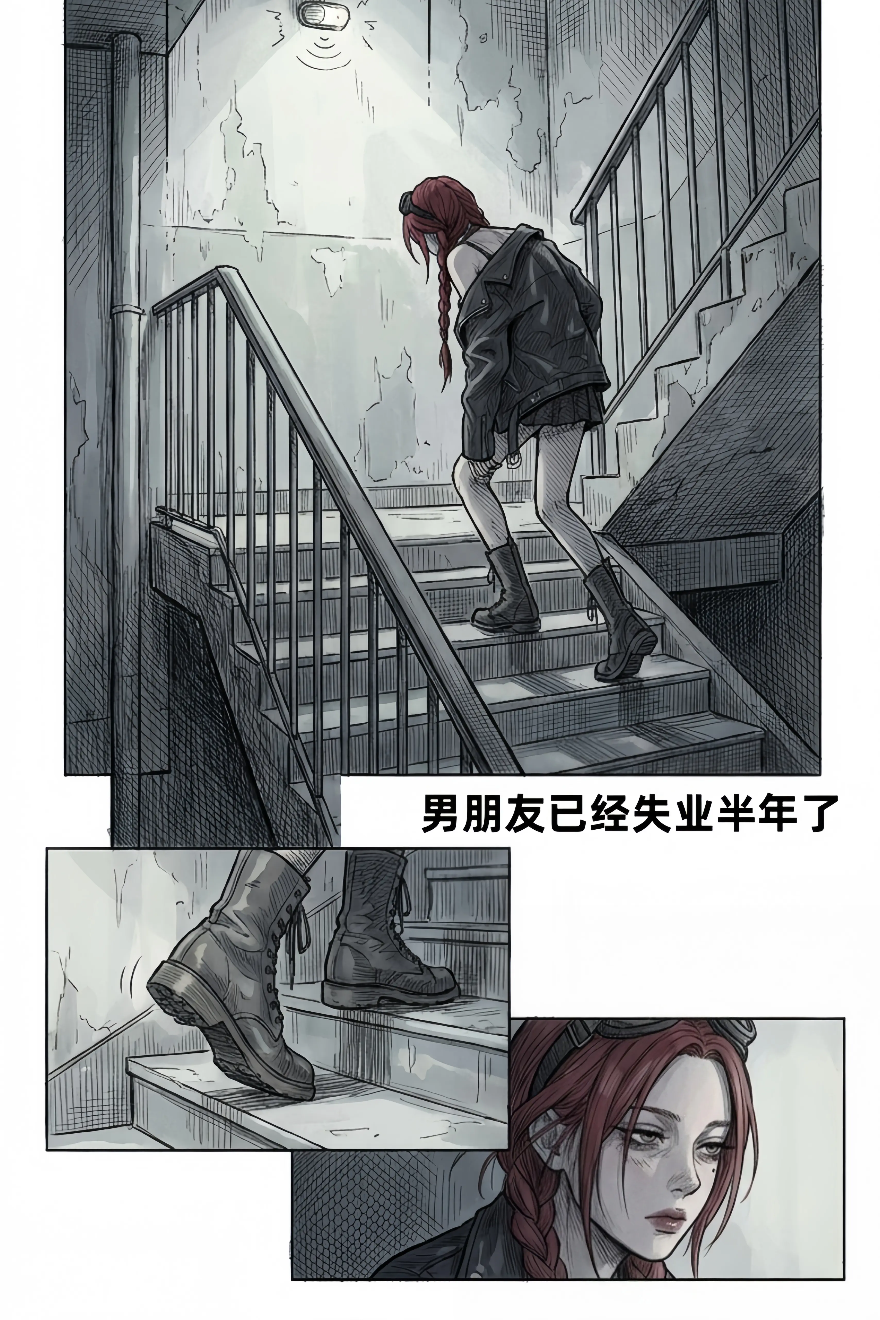 灯火葳蕤揉皱你眼眉。