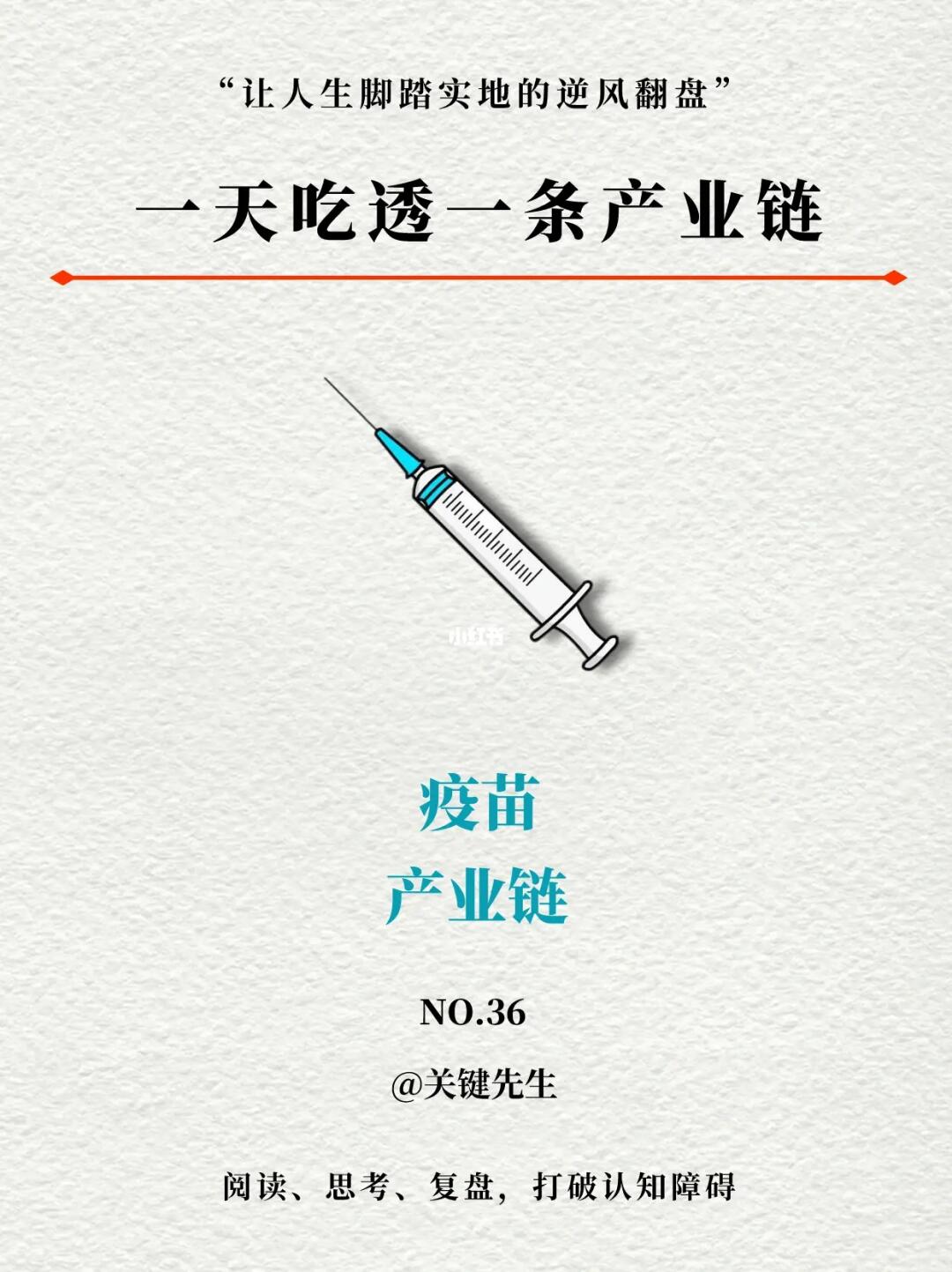 一天吃透一条产业链 NO.36 新冠疫苗产业链