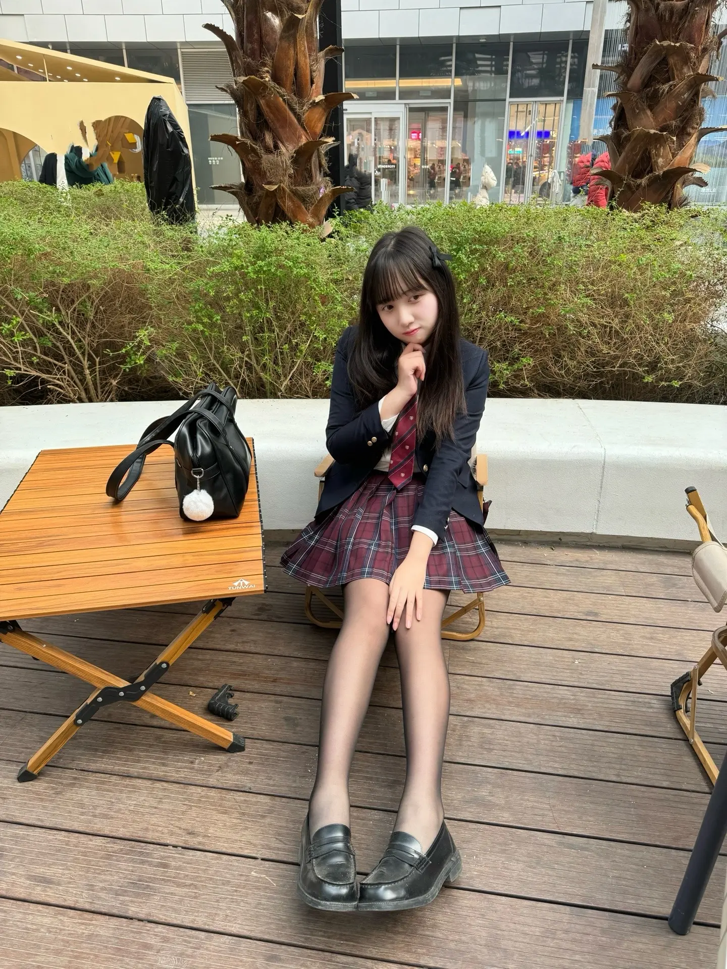 甜妹日常！被朋友抓拍啦！！！