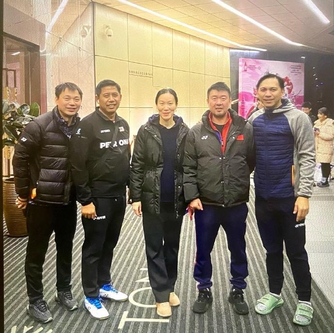羽毛球前辈们，大家能认出来几个？#羽毛球#