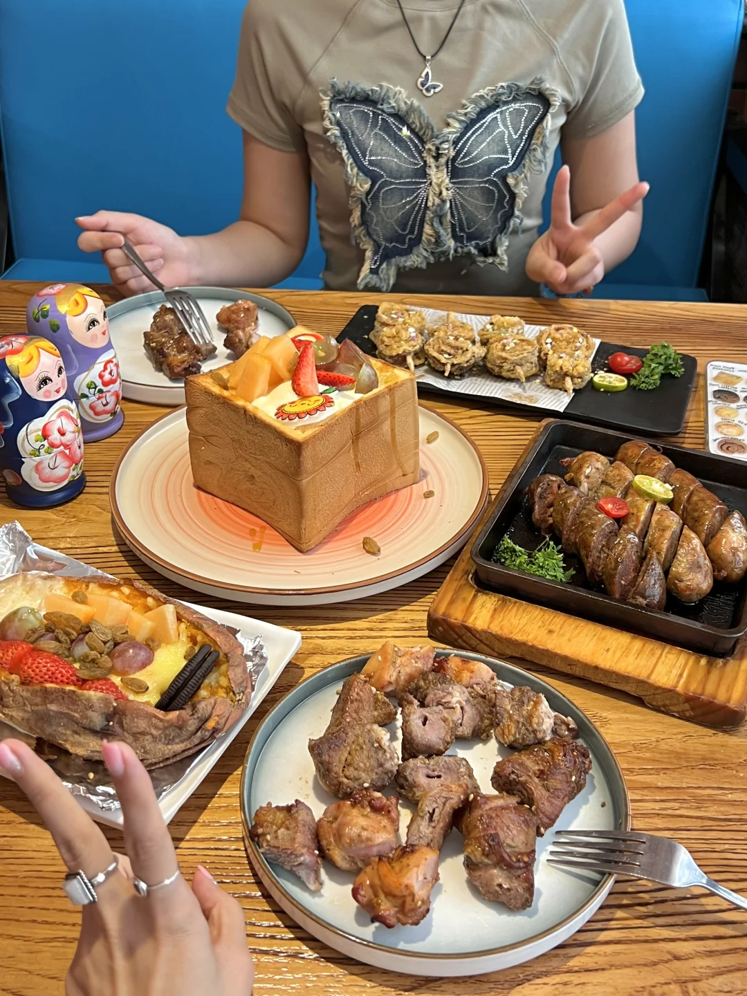 天津的！！适合👭约会的二人食小店！！