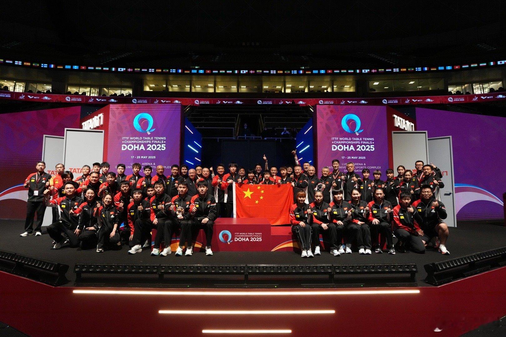 多哈🏆🇨🇳很开心在多哈世锦赛卫冕女单冠军并实现混双三连冠。夺冠的路总是很难