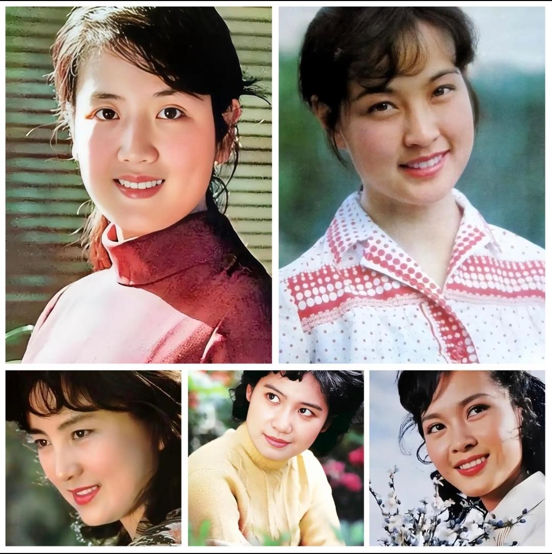八十年代北影厂的“五朵金花”，是一代人记忆里的银幕女神。没有美颜滤镜，美得各有风
