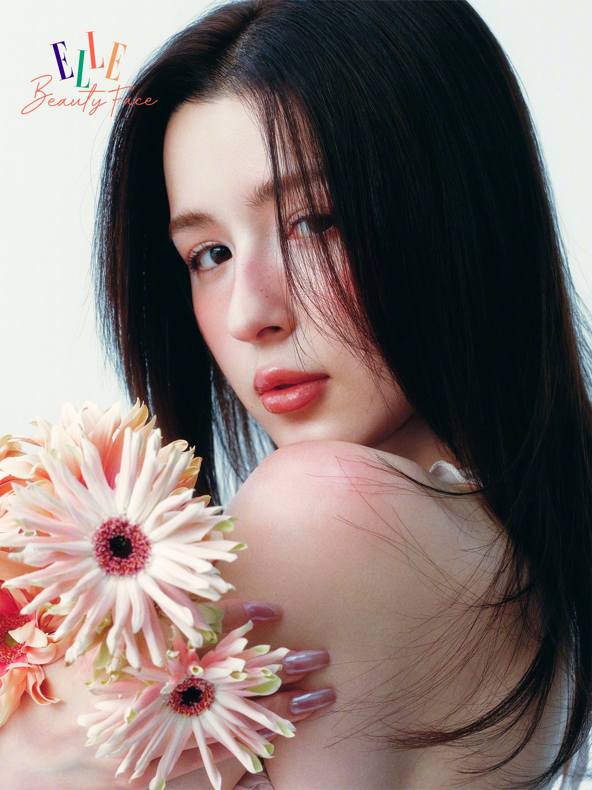 哈妮克孜 ELLEBeautyFace 