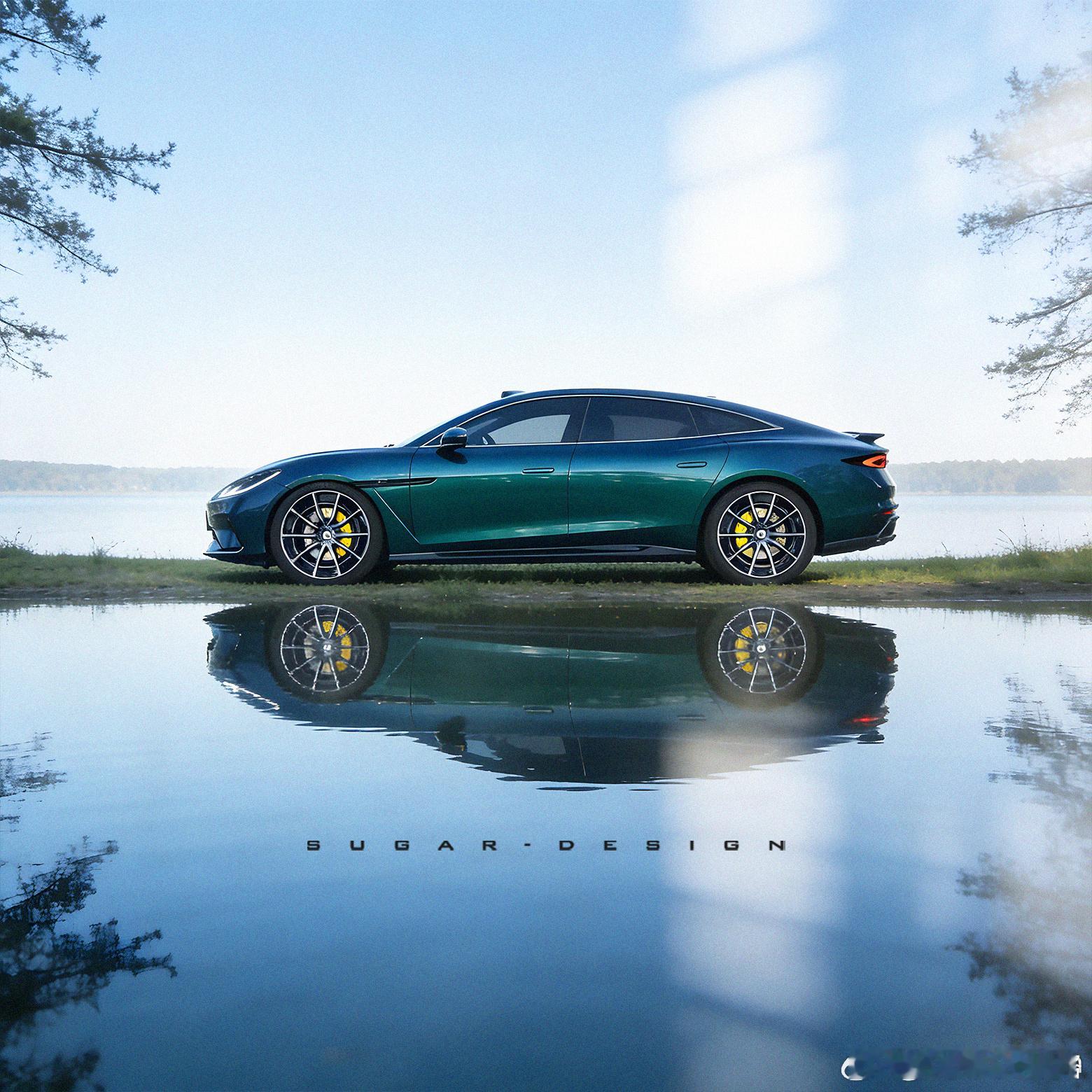 正当大家都在期待腾势Z的时候，类似的设计语言还有一件大杀器提前弄出来了，据说是方